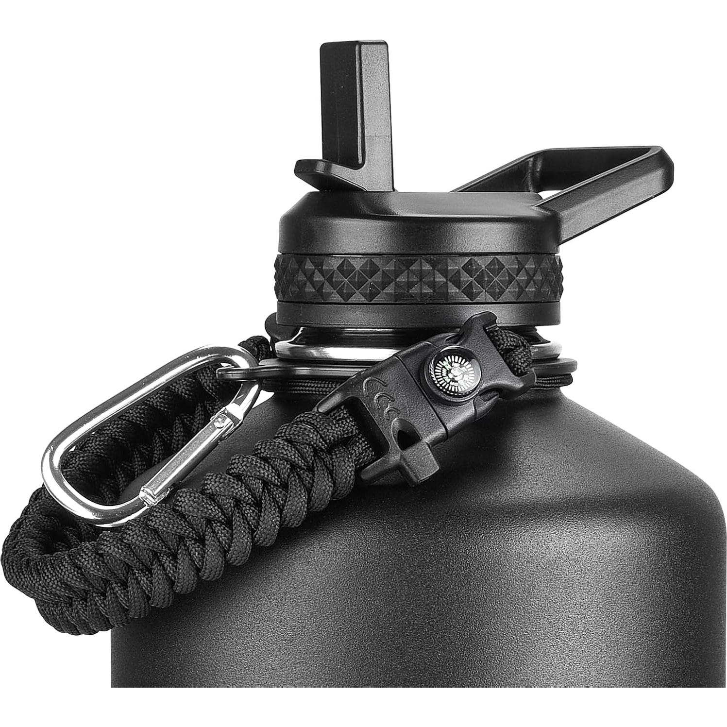 Mango de Paracord RAYMYLO para Botellas de Agua Boca Ancha