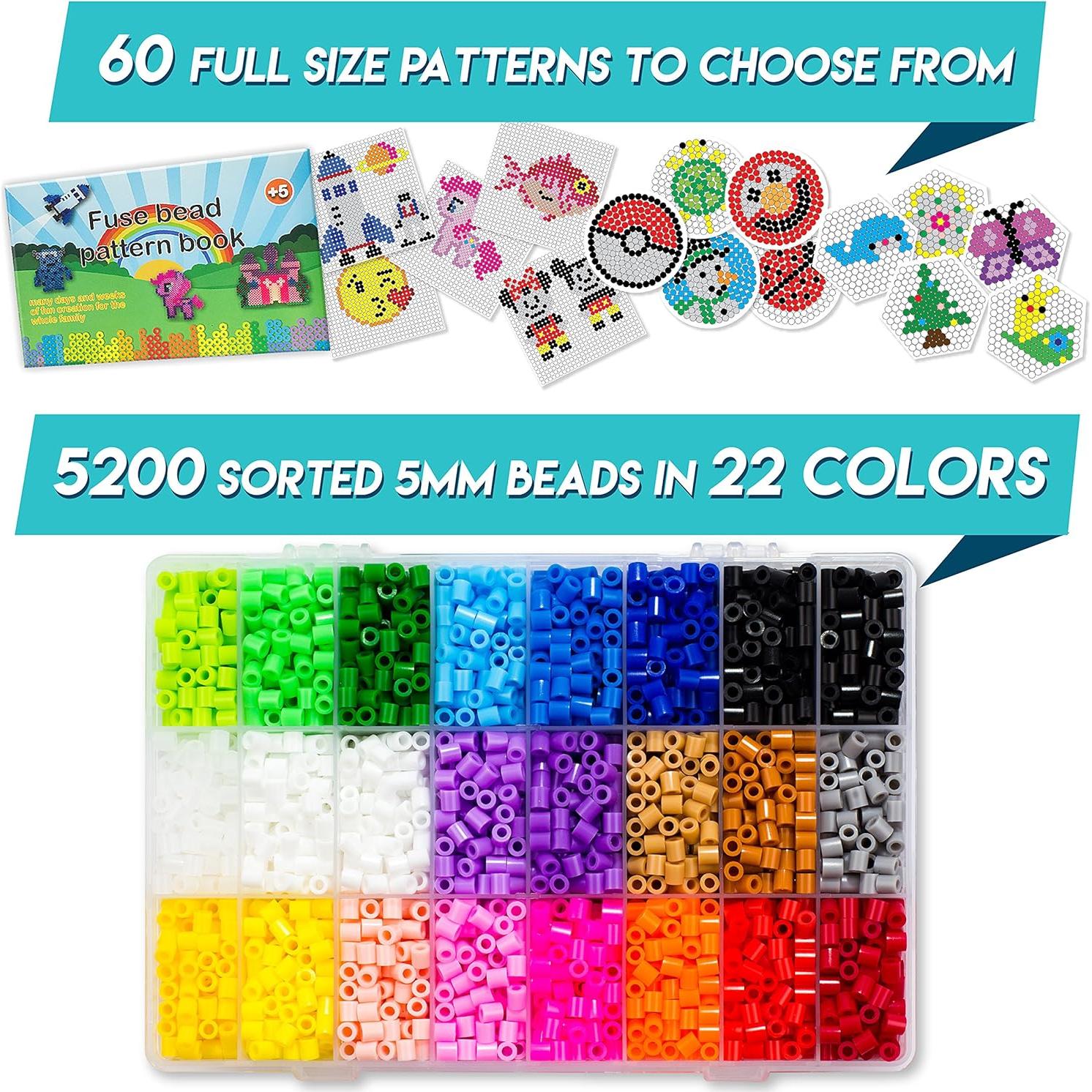 Kit de Cuentas de Fusión Grande ShinShin Creation - 5200 Piezas