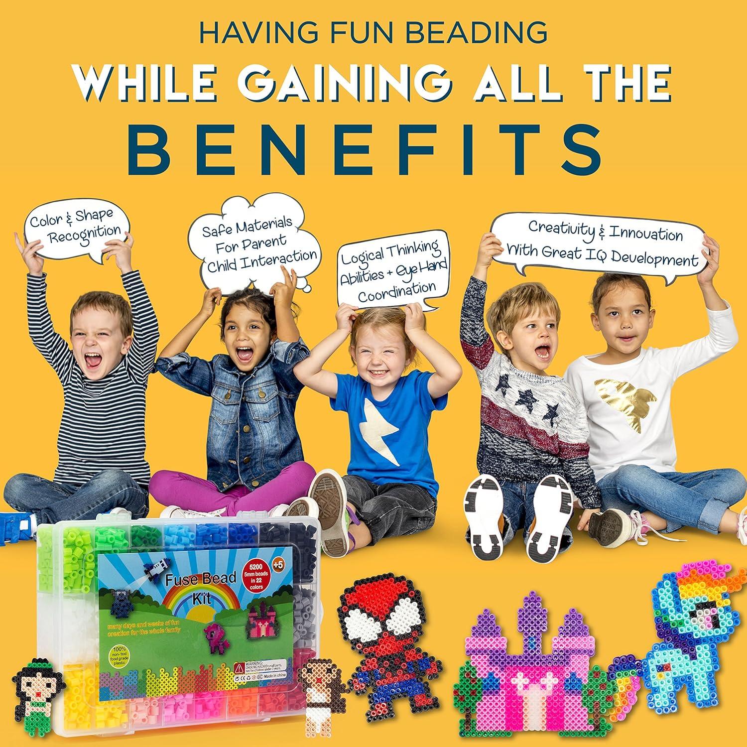 Kit de Cuentas de Fusión Grande ShinShin Creation - 5200 Piezas