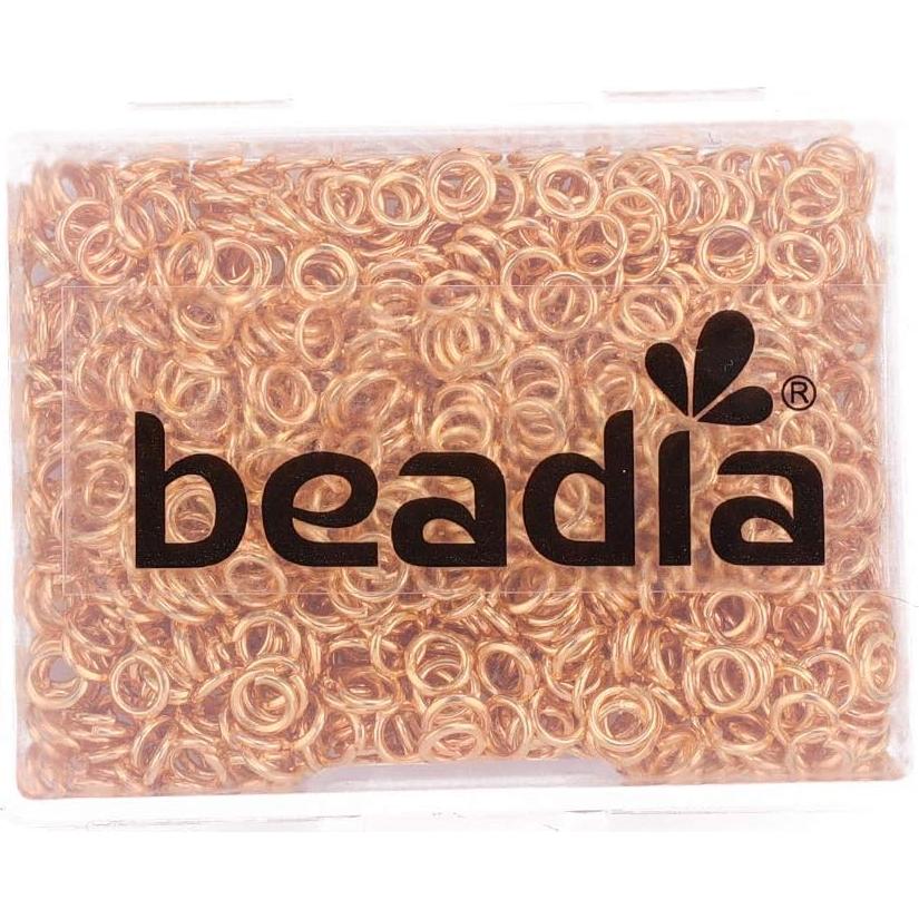 Anillas Abiertas Doradas Beadia 0.6x4mm 1000pcs Joyería DIY