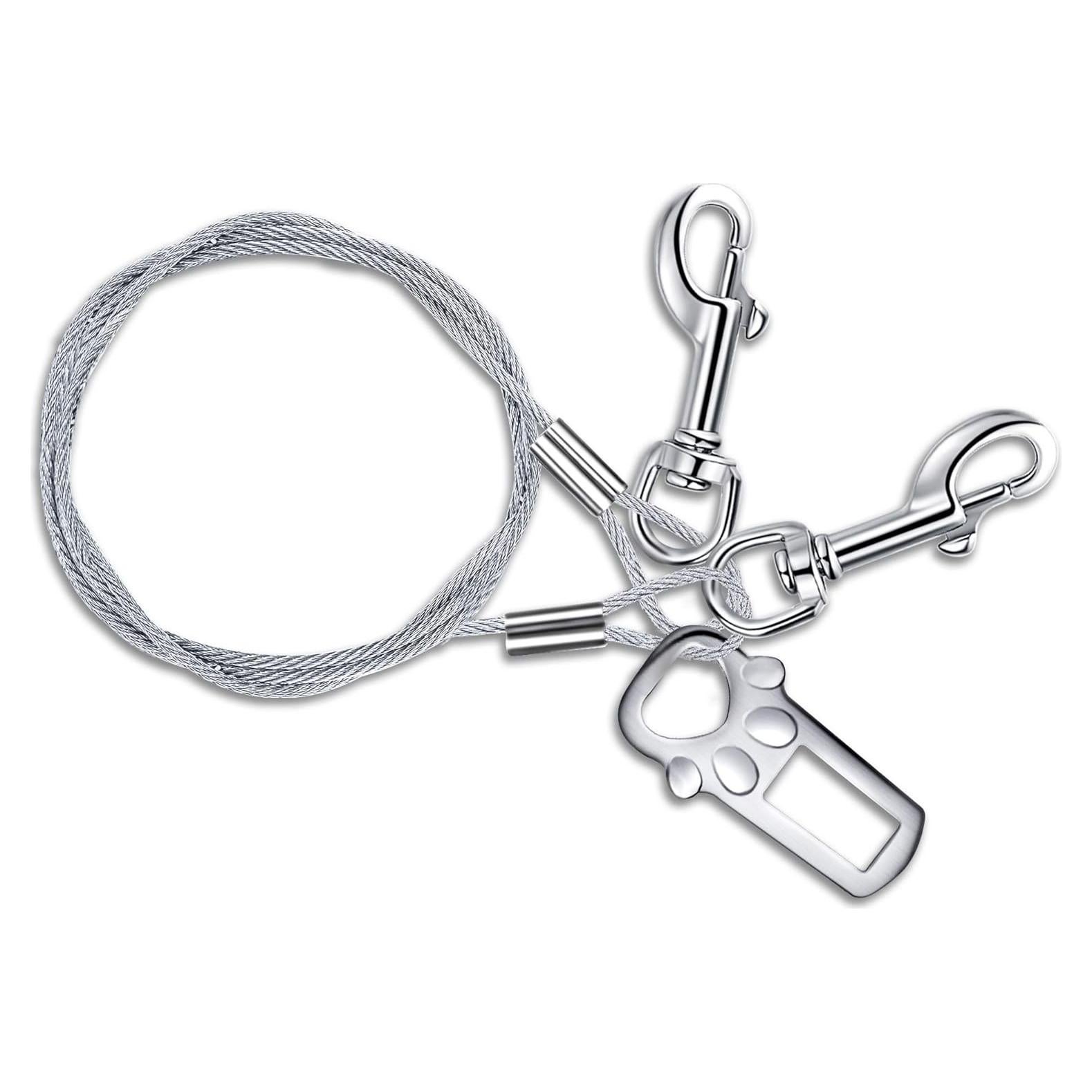 Correa de Seguridad para Perros Divoti 40.64 cm Acero Inoxidable