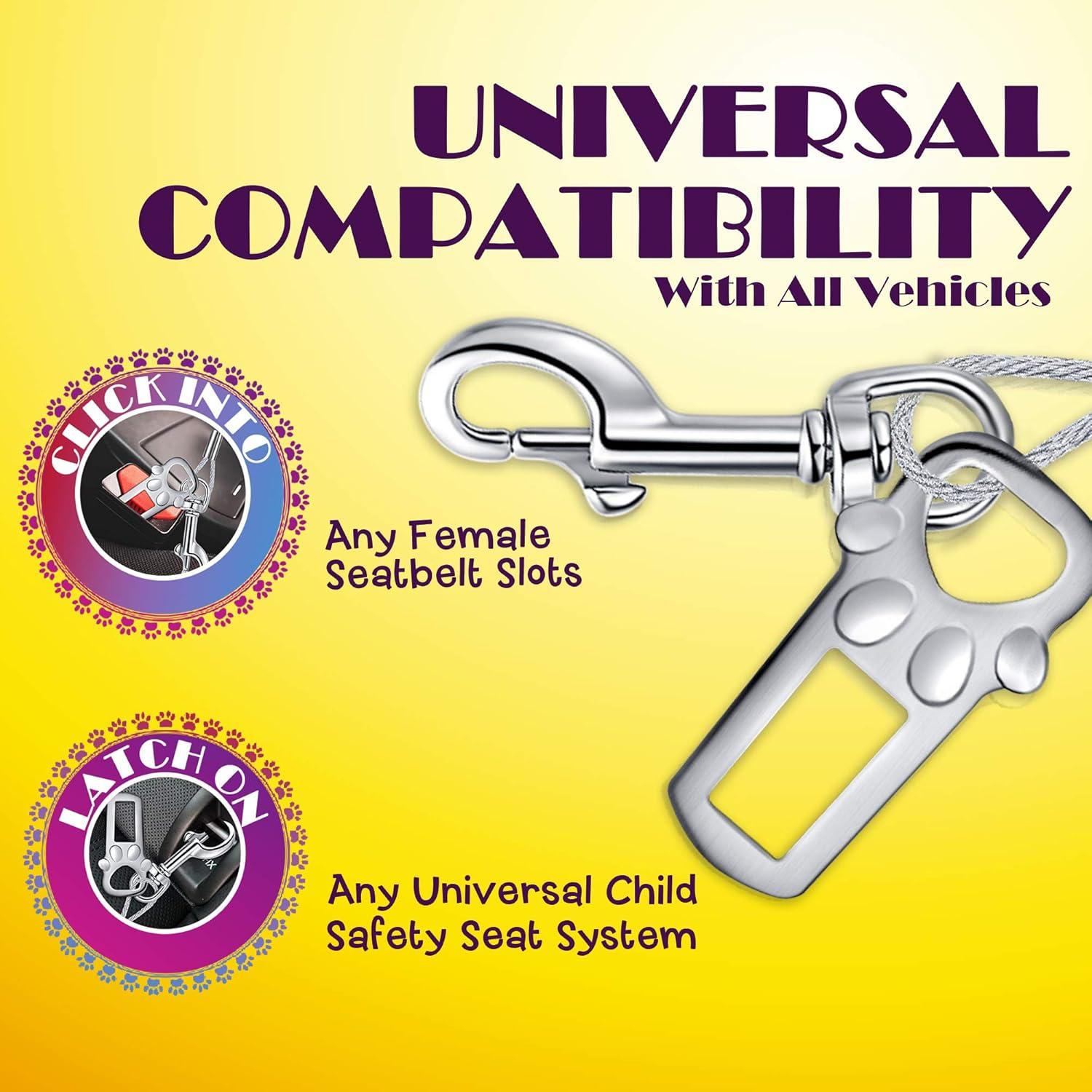 Correa de Seguridad para Perros Divoti 40.64 cm Acero Inoxidable