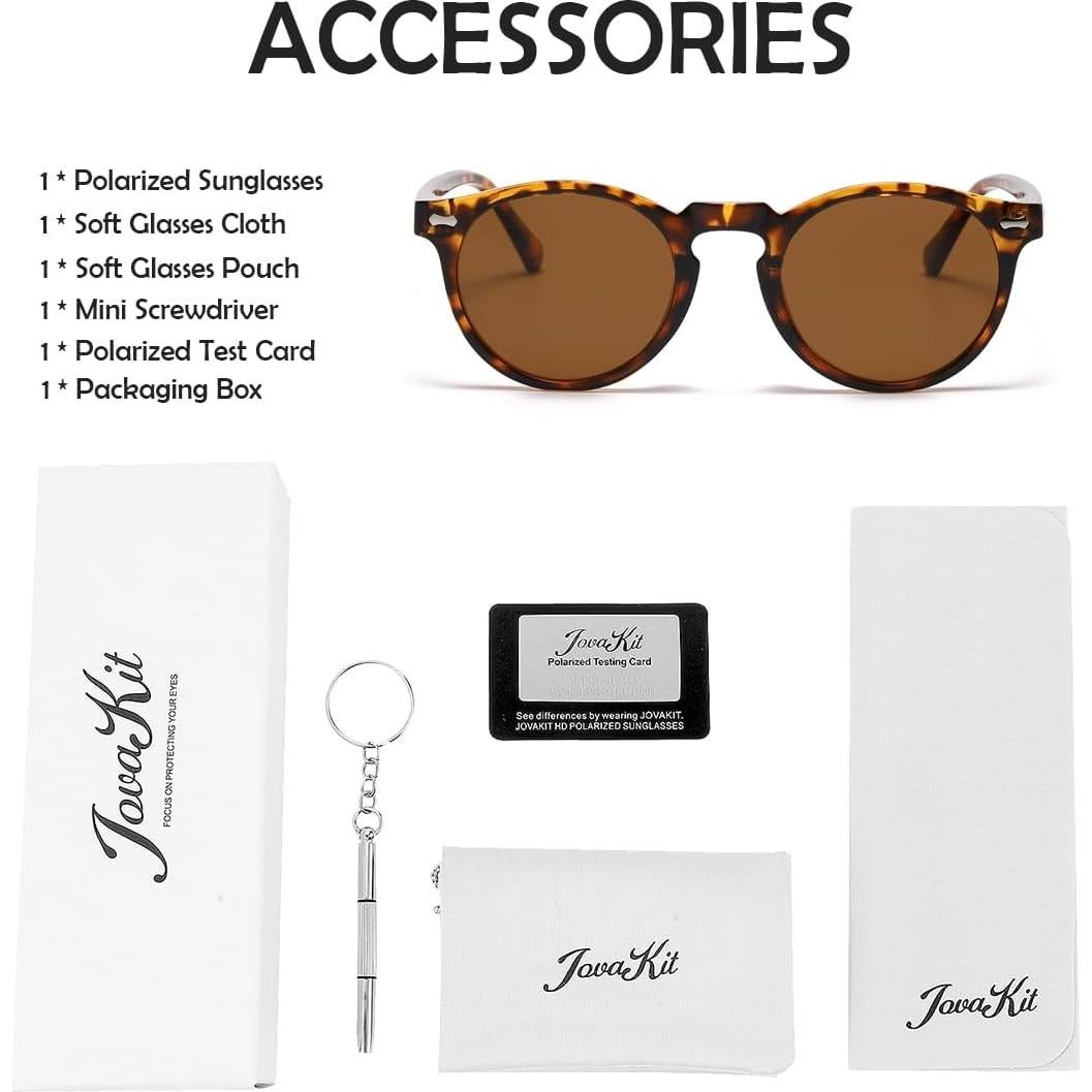 Gafas de Sol Polarizadas JOVAKIT para Niños 2-9 Años UV400