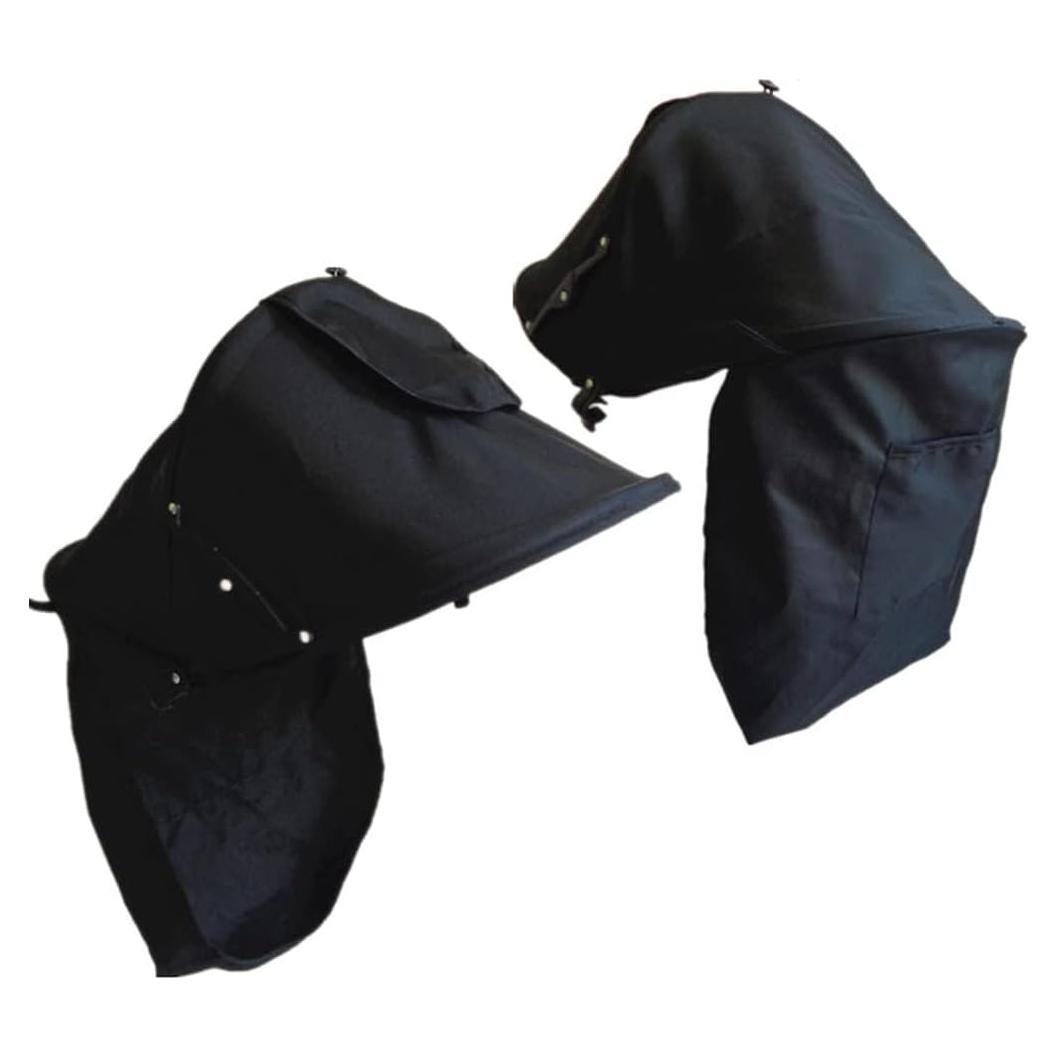 Sombrilla para Cochecito de Bebé UPF50+ Oxford Negra