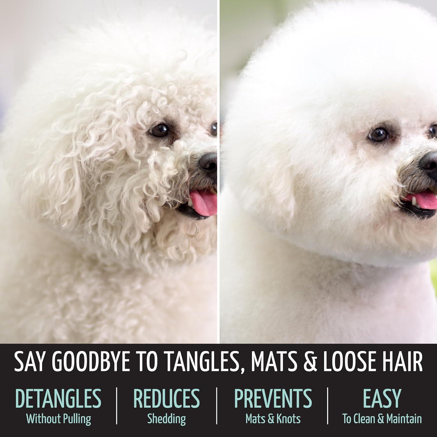 Cepillo Slicker Tauro Pro Line Verde Menta para Perros y Gatos