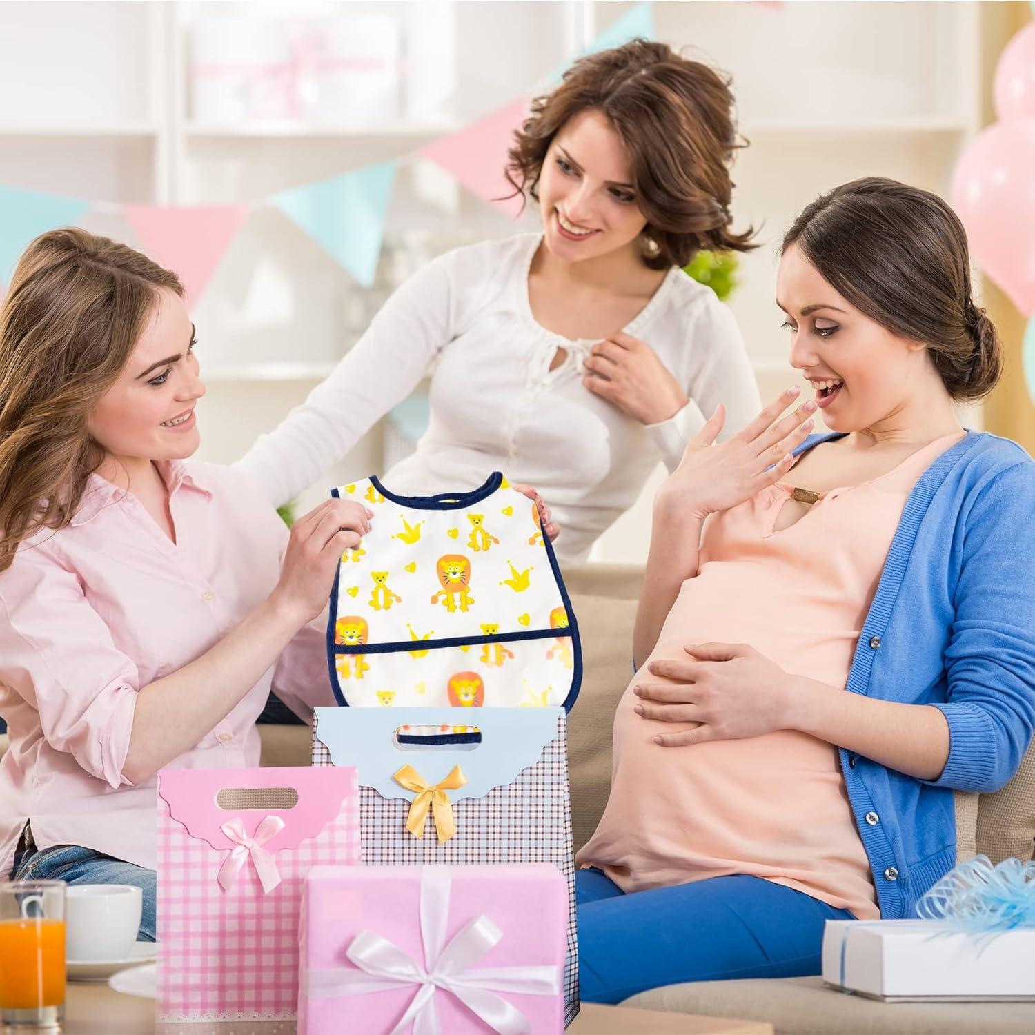 Conjunto de 6 Baberos Impermeables 2ooya para Bebés 6-24 Meses