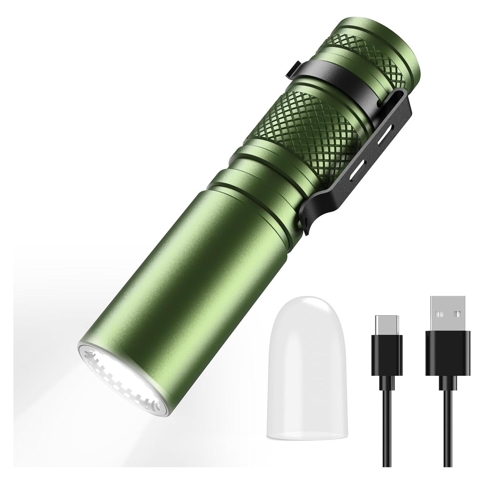 Linterna LED SIXRAY L402FR 500 Lúmenes Recargable USB C