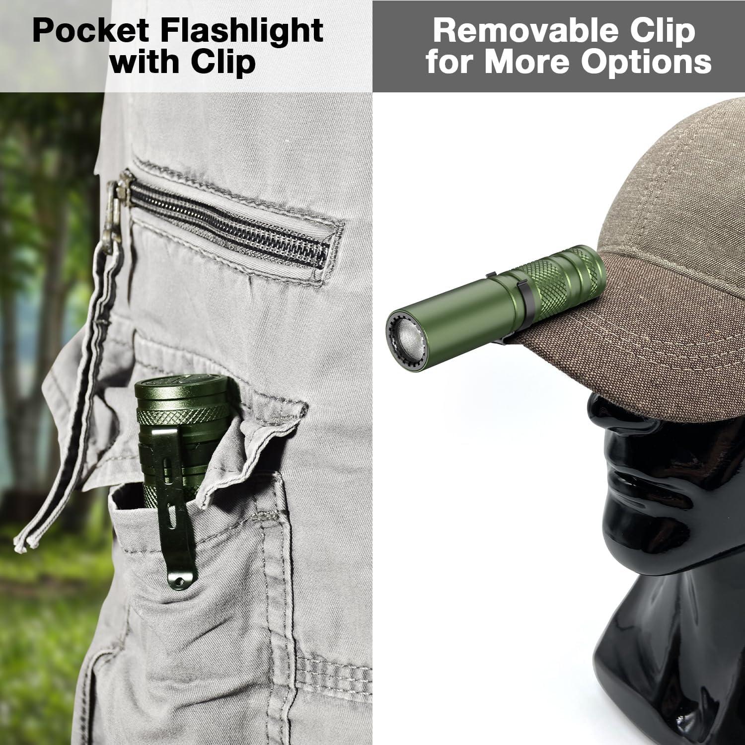 Linterna LED SIXRAY L402FR 500 Lúmenes Recargable USB C