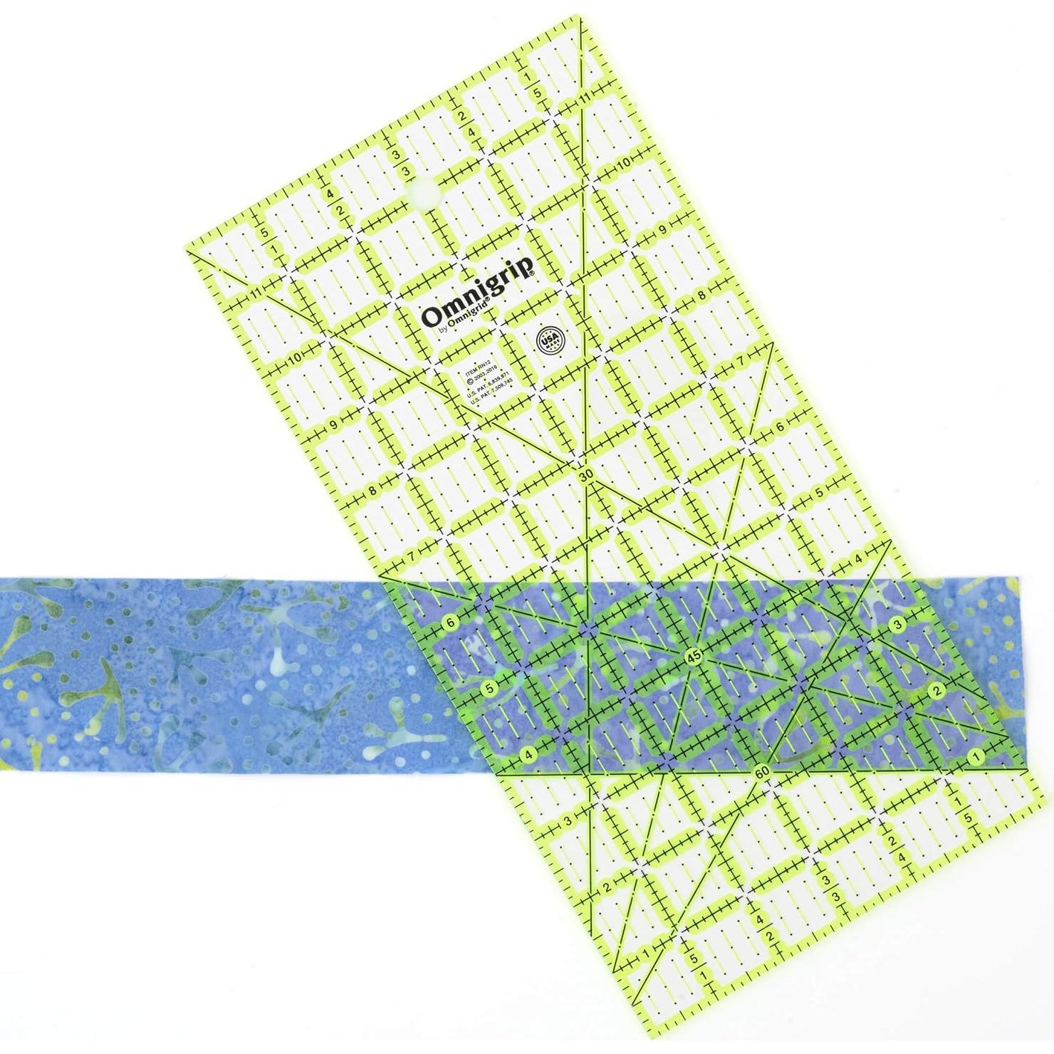 Regla Antideslizante Omnigrip Dritz 15.24 x 30.48 cm