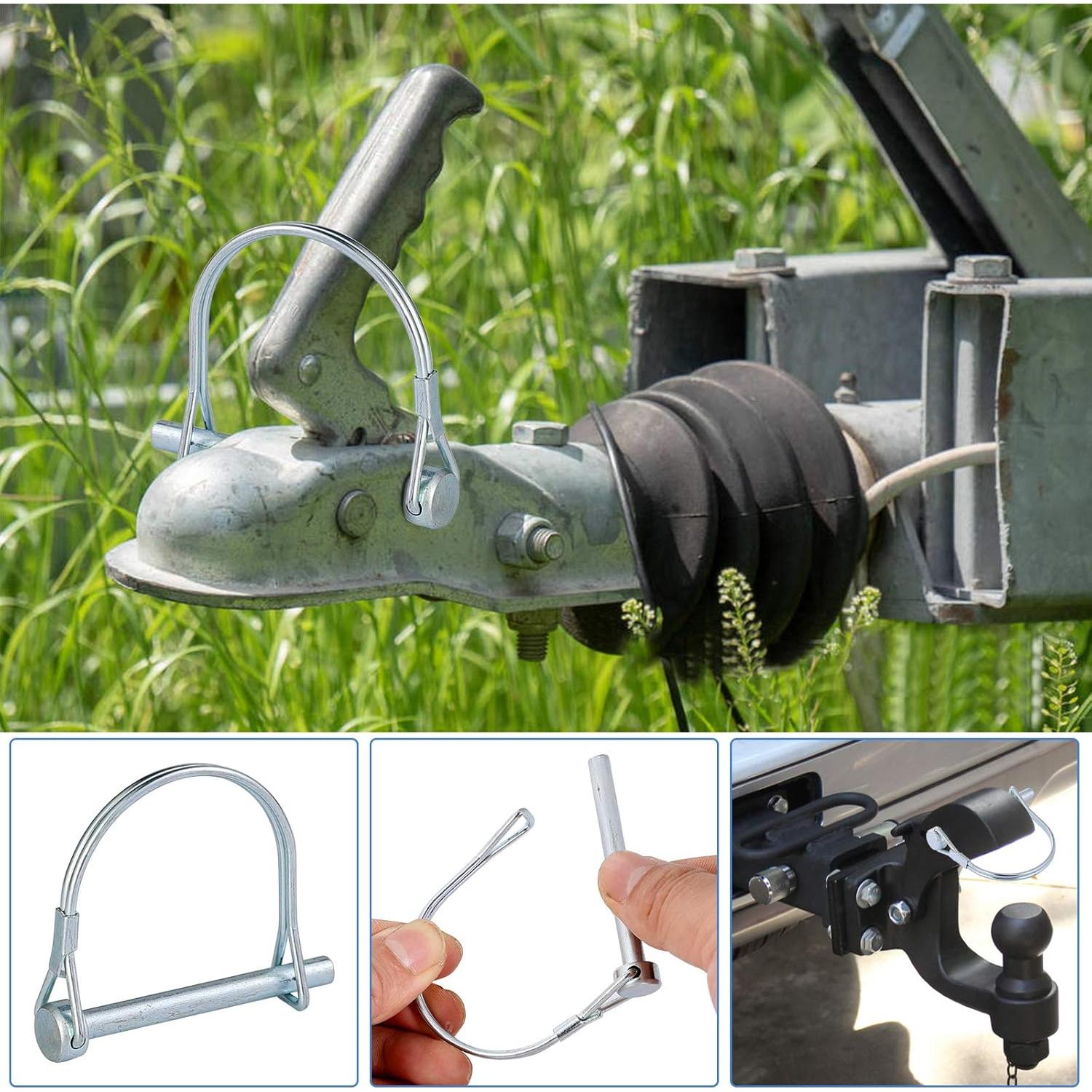 Clavijas de Bloqueo de Resorte 1/4" SuperMMarK - 12 Piezas