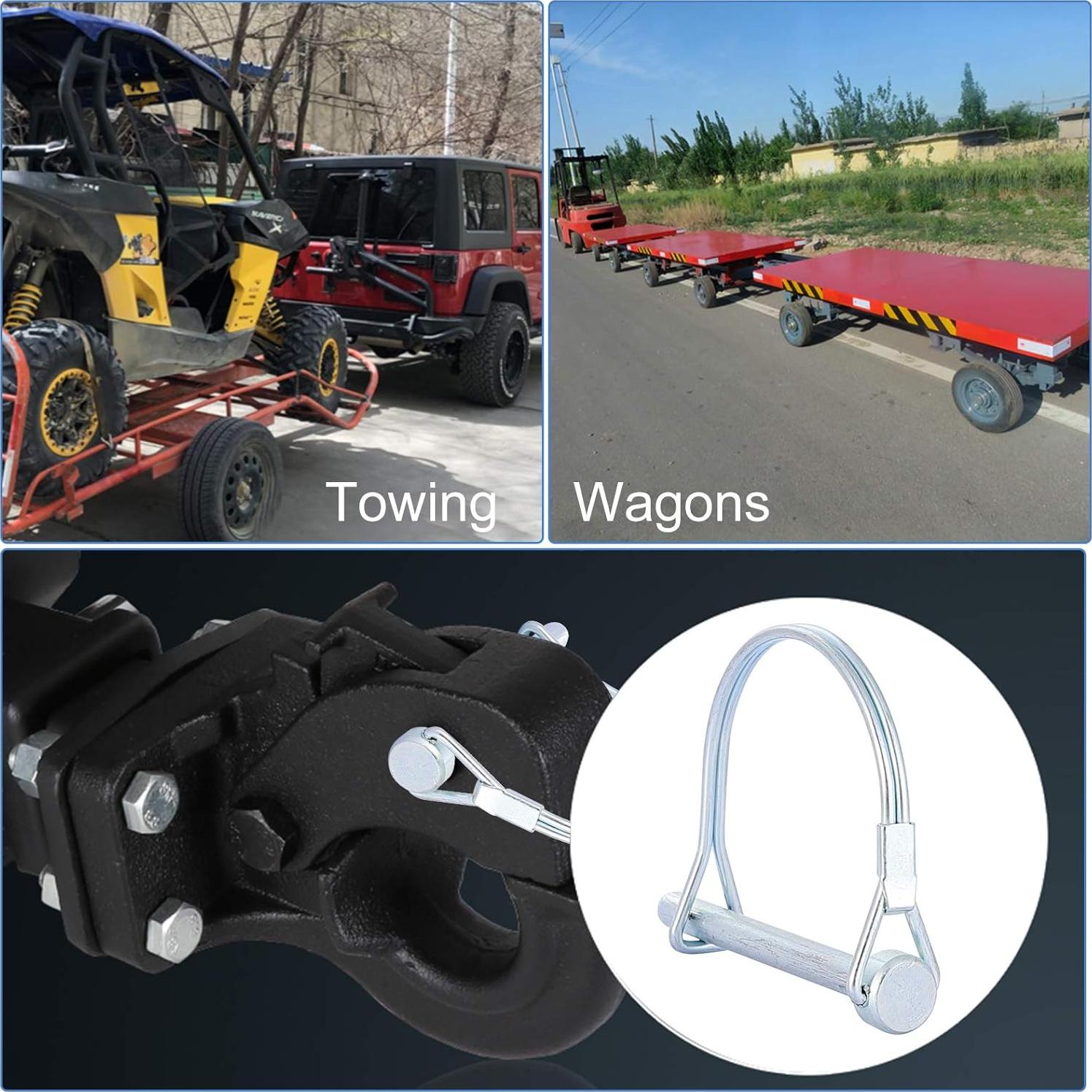 Clavijas de Bloqueo de Resorte 1/4" SuperMMarK - 12 Piezas