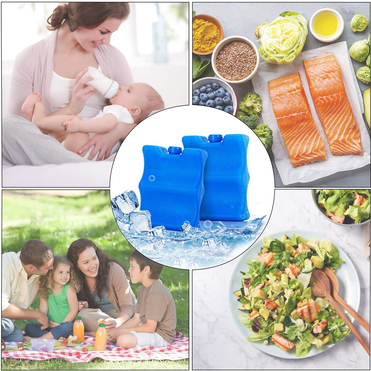 Paquete de Hielo para Leche Materna Teamoy - 2 Unidades