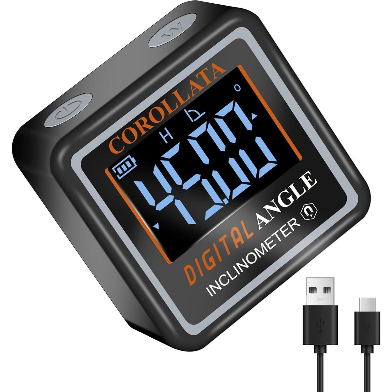 Buscador de Ángulo Digital COROLLATA con Nivel Magnético