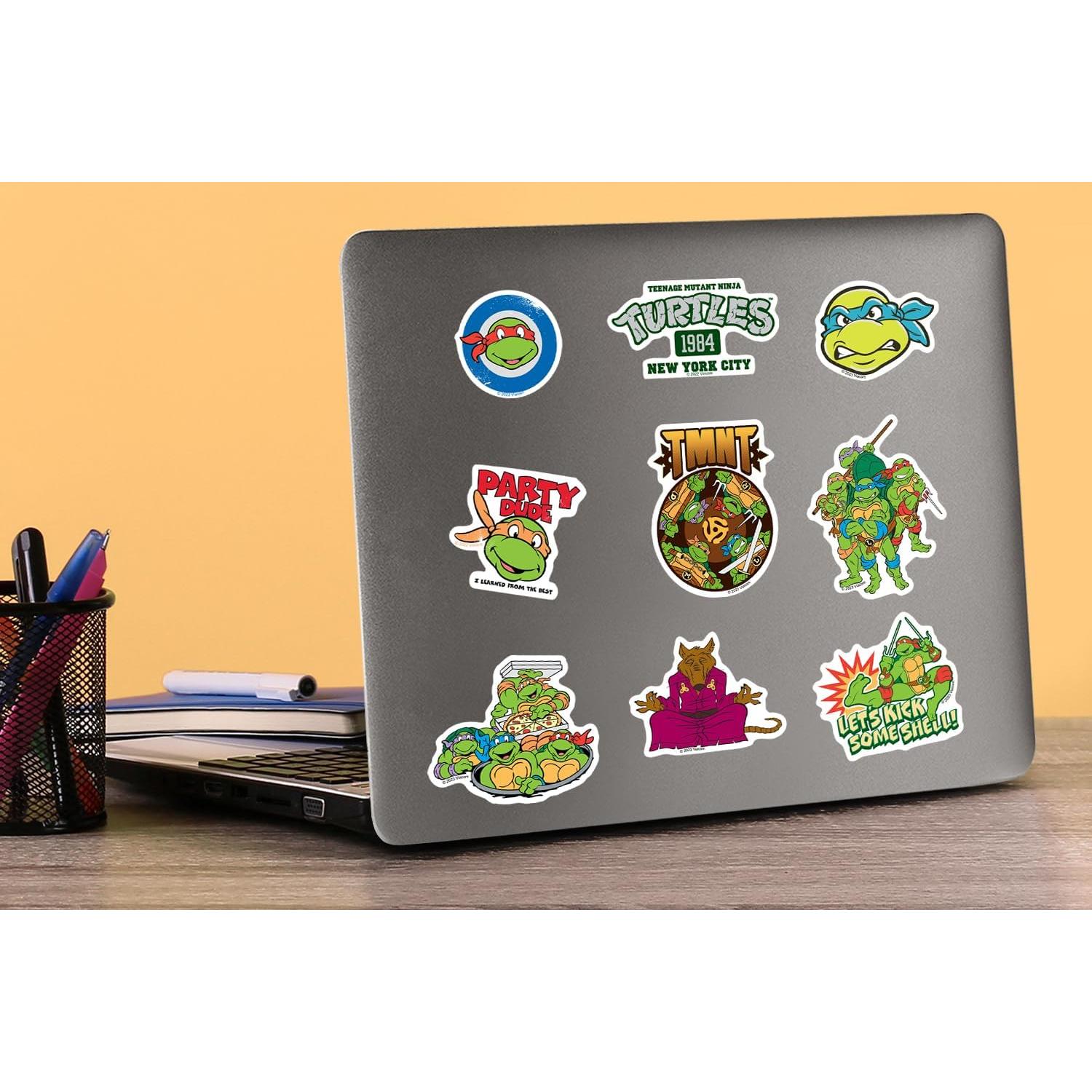 Calcomanías Tortugas Ninja TMNT 50ct Vinilo Premium