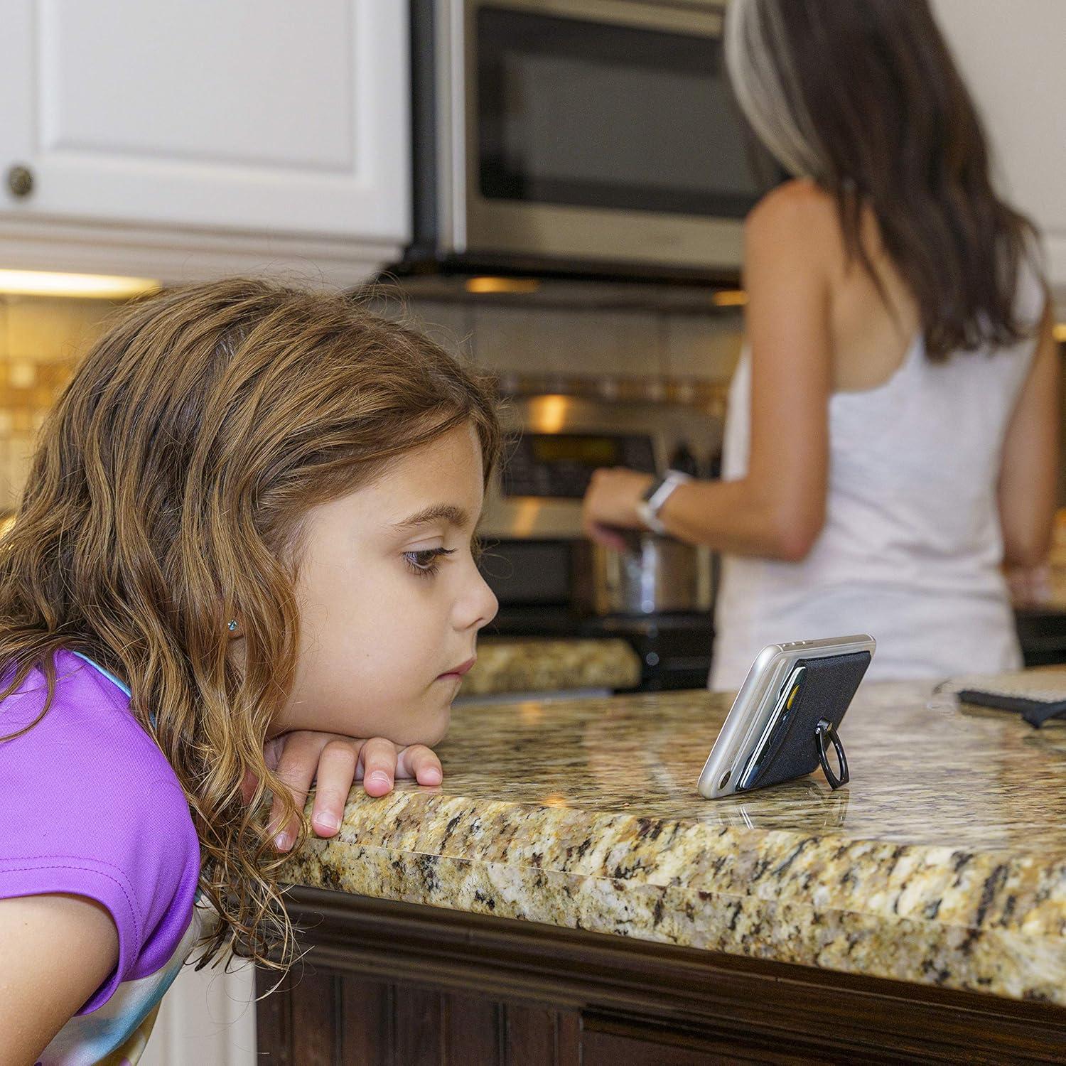 Soporte de Anillo para Teléfono Gecko GTT-G7 Negro Universal