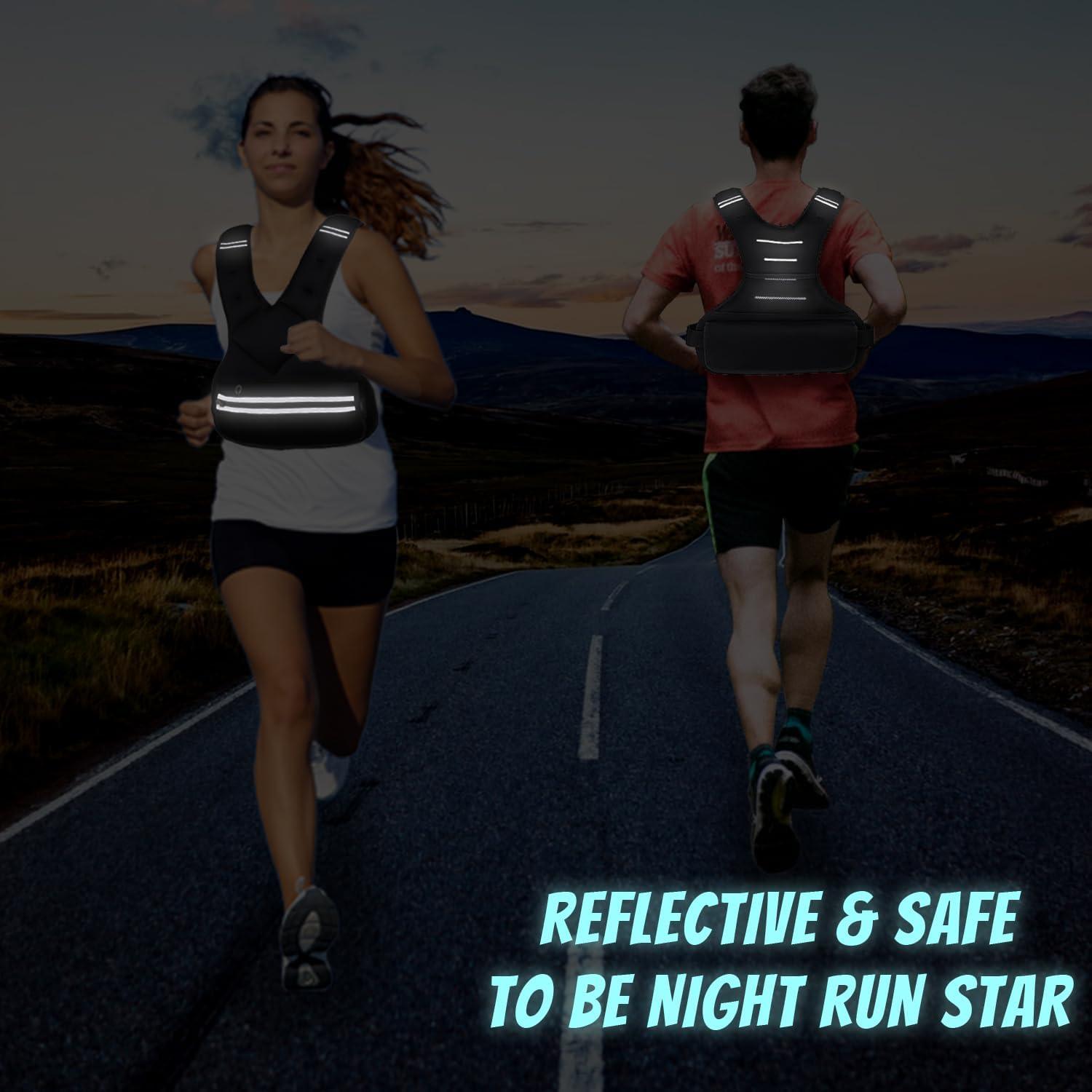 Chaleco de Pesas JoyPlus Ajustable 1.81 kg para Entrenamiento