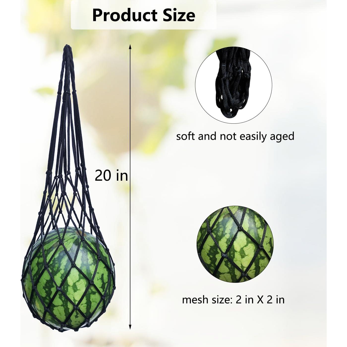 Bolsa de Malla para Melones Belit 5 Pack 50.8 cm Negra