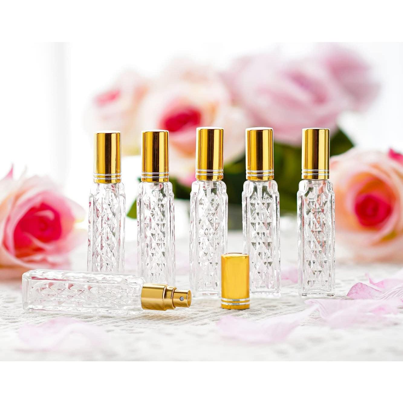 Botellas de Perfume Vacías YU FENG 12pcs 10ml Vidrio Recargable