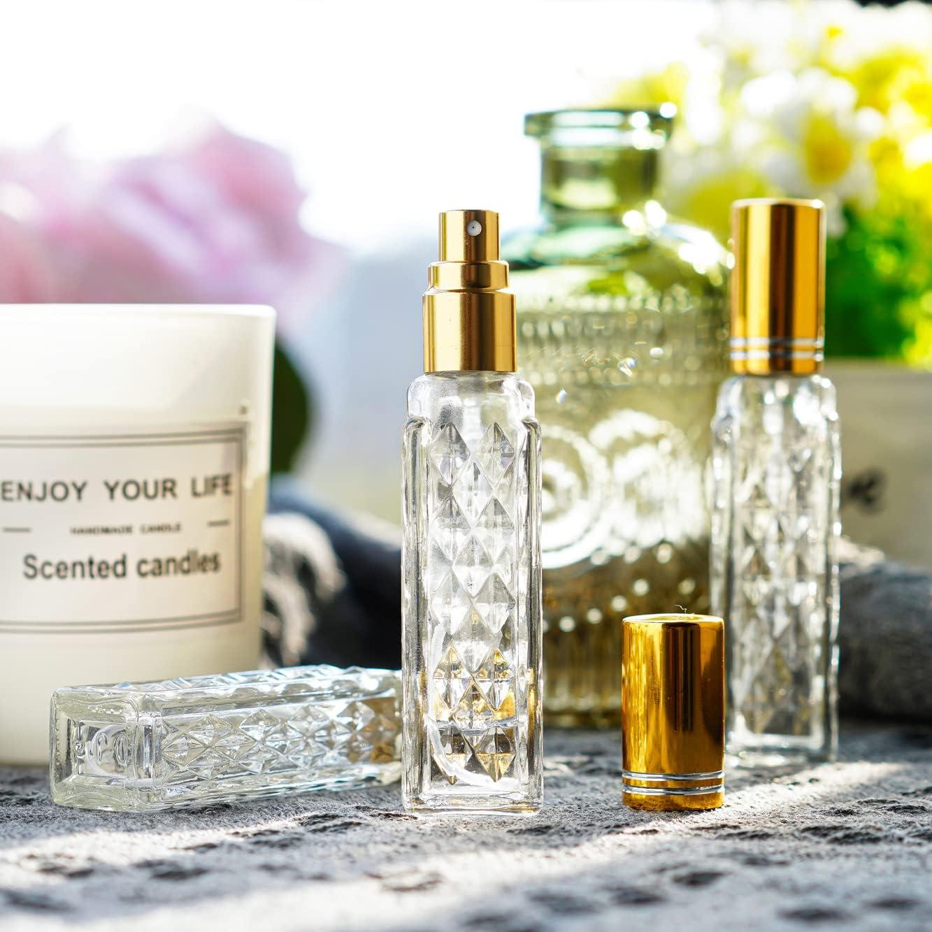 Botellas de Perfume Vacías YU FENG 12pcs 10ml Vidrio Recargable