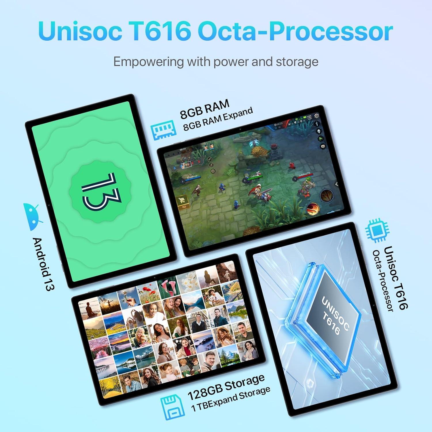 Tableta Android UMIDIGI A13 Tab 10.5" 128GB 4G WiFi