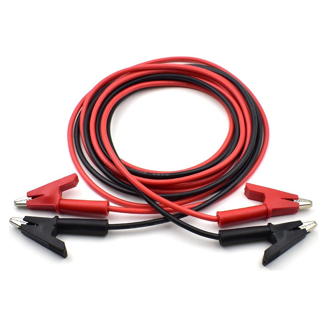 Cables de Prueba Eléctrica 2 Pcs Zhenyu 10 pies 14AWG