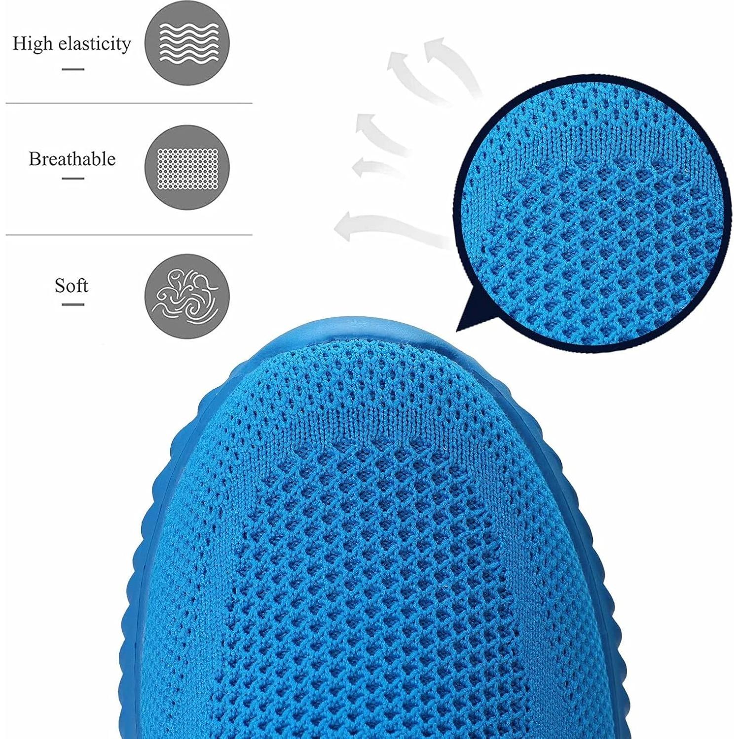 Zapatillas de Correr Hombre Socviis Slip On Ligeras Azul