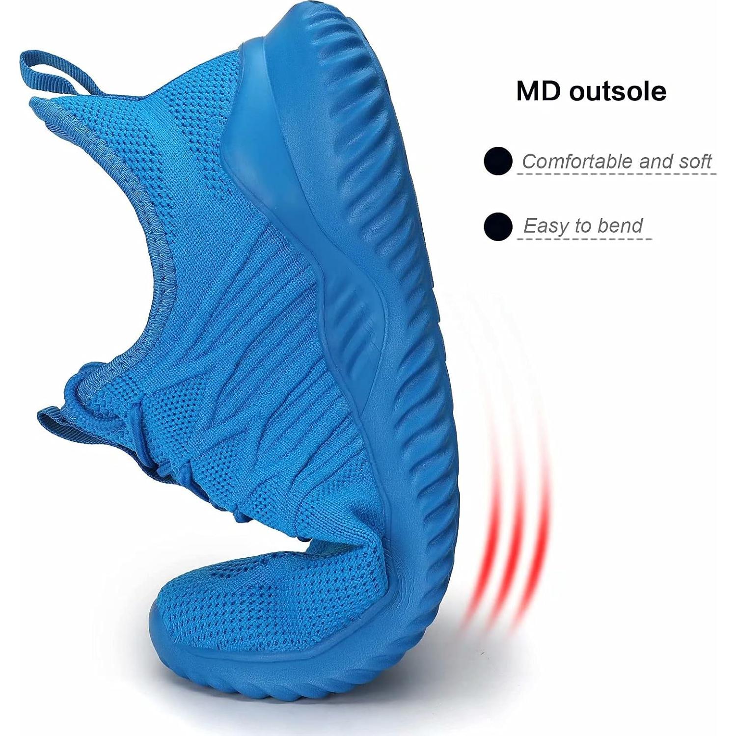 Zapatillas de Correr Hombre Socviis Slip On Ligeras Azul