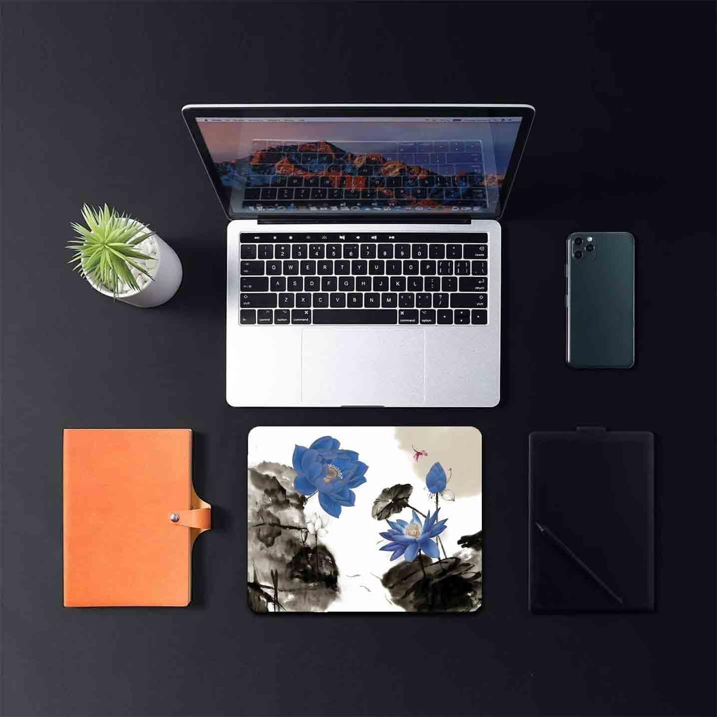 Alfombrilla de Ratón LTHAOGUO Azul Loto Texturizada 240x200mm