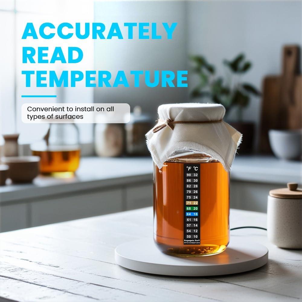 Tira de termómetro digital adhesiva Propagate Pro 10-32°C 10 unidades