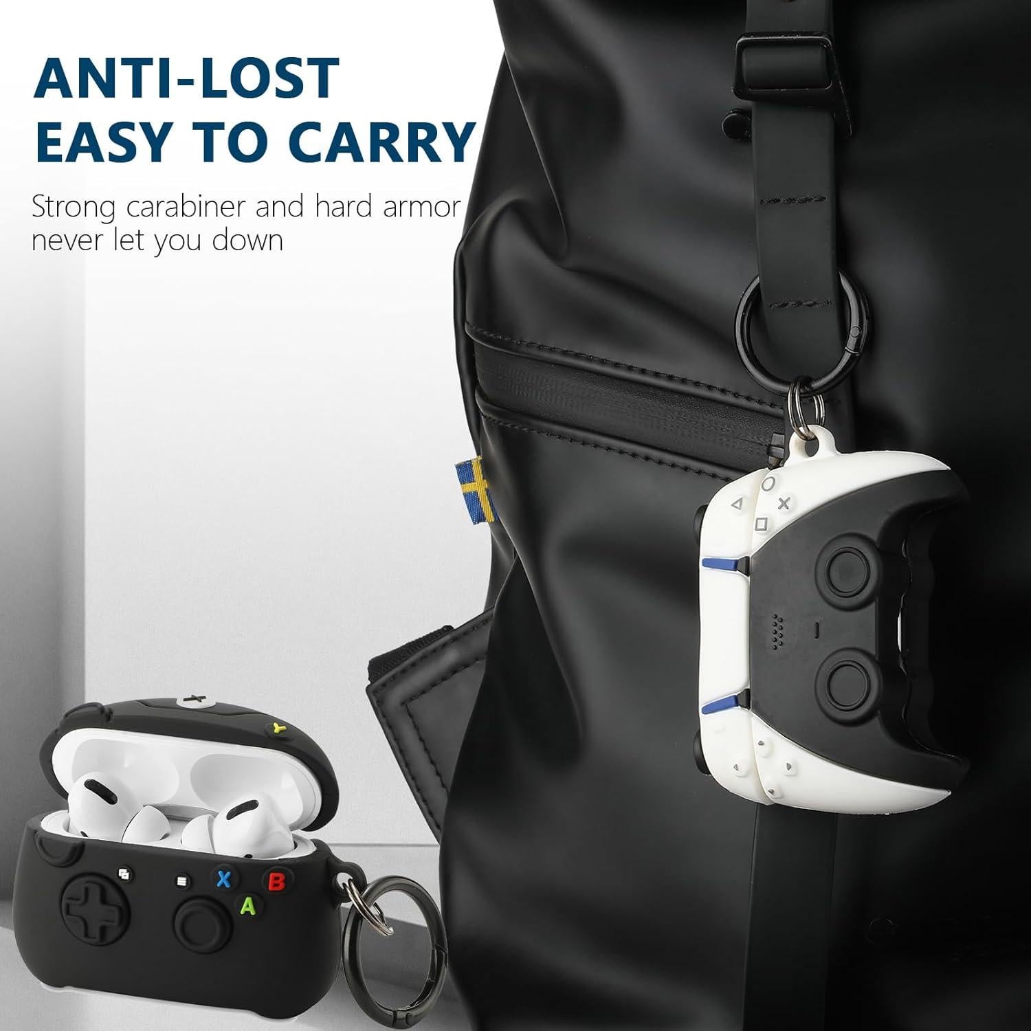 Funda de Silicona Gedicht para AirPods Pro 1ra Generación - 2 Pack