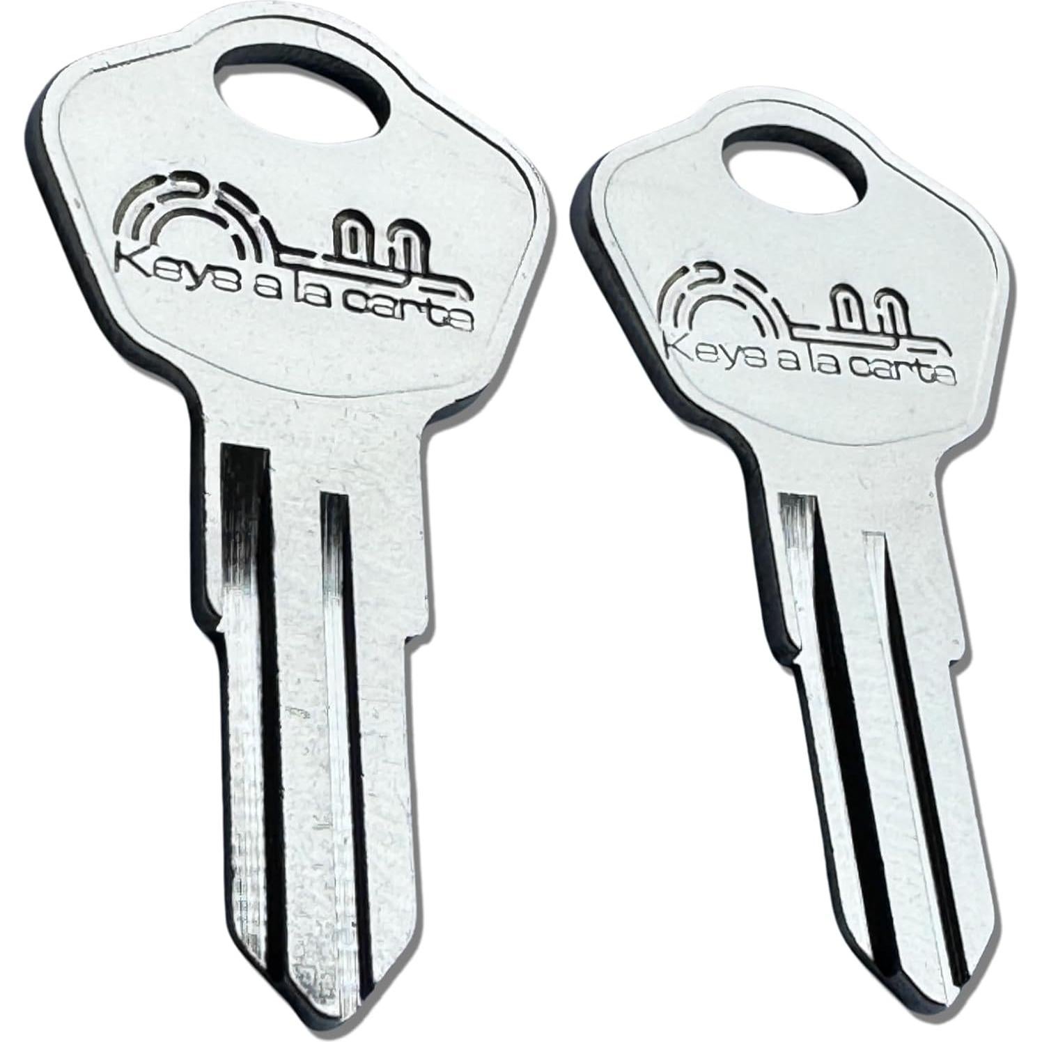 Llaves de Reemplazo Sentry Safe 3A2 - Par de Llaves Cortadas