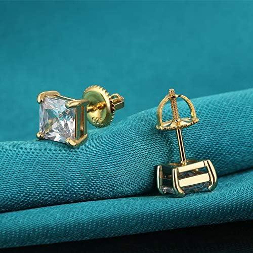 Respaldos de Tornillo Hipoalergénicos Catinee 4 Piezas Oro 14K