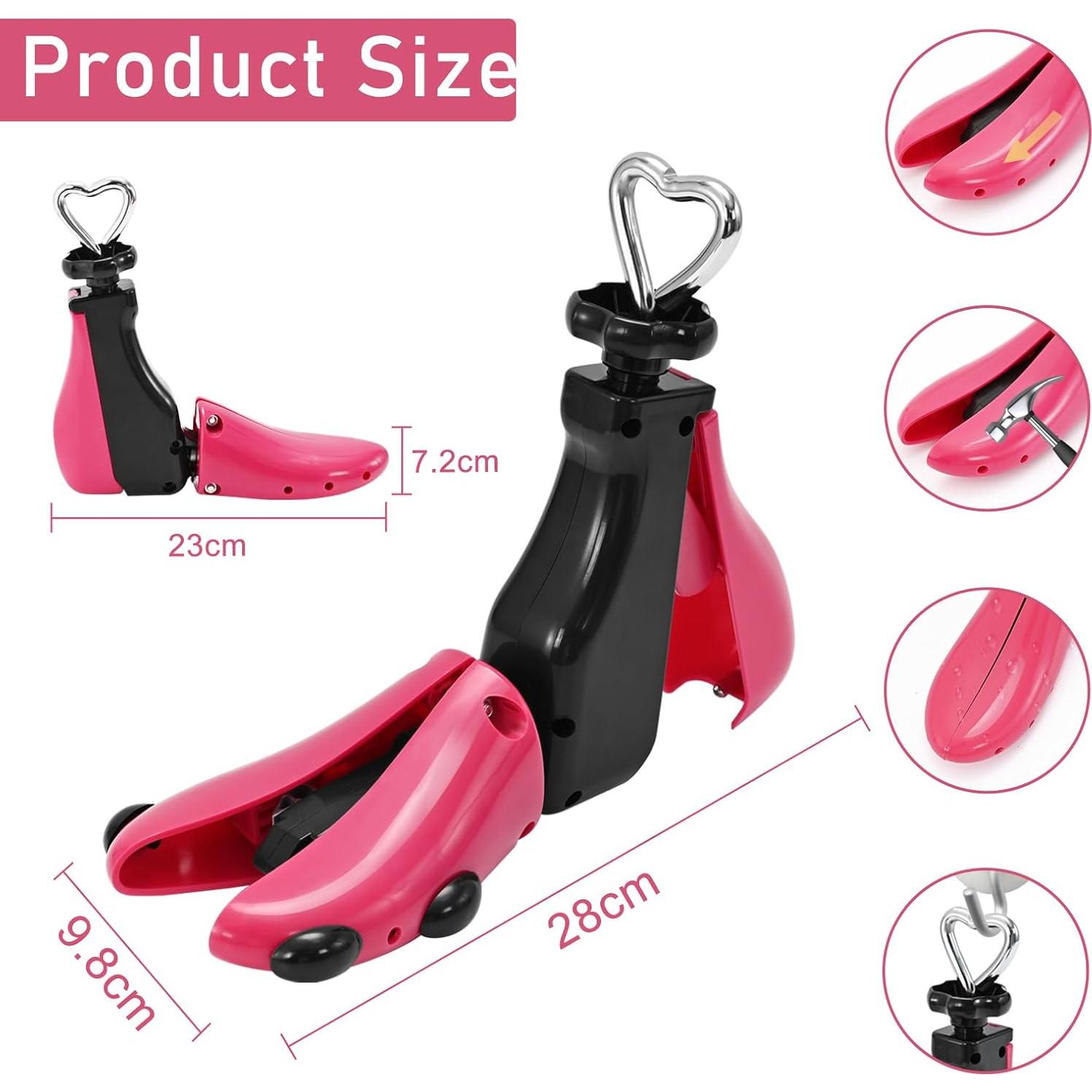 Estirador de Zapatos Ajustable JJDPARTS Unisex para Pies Anchos