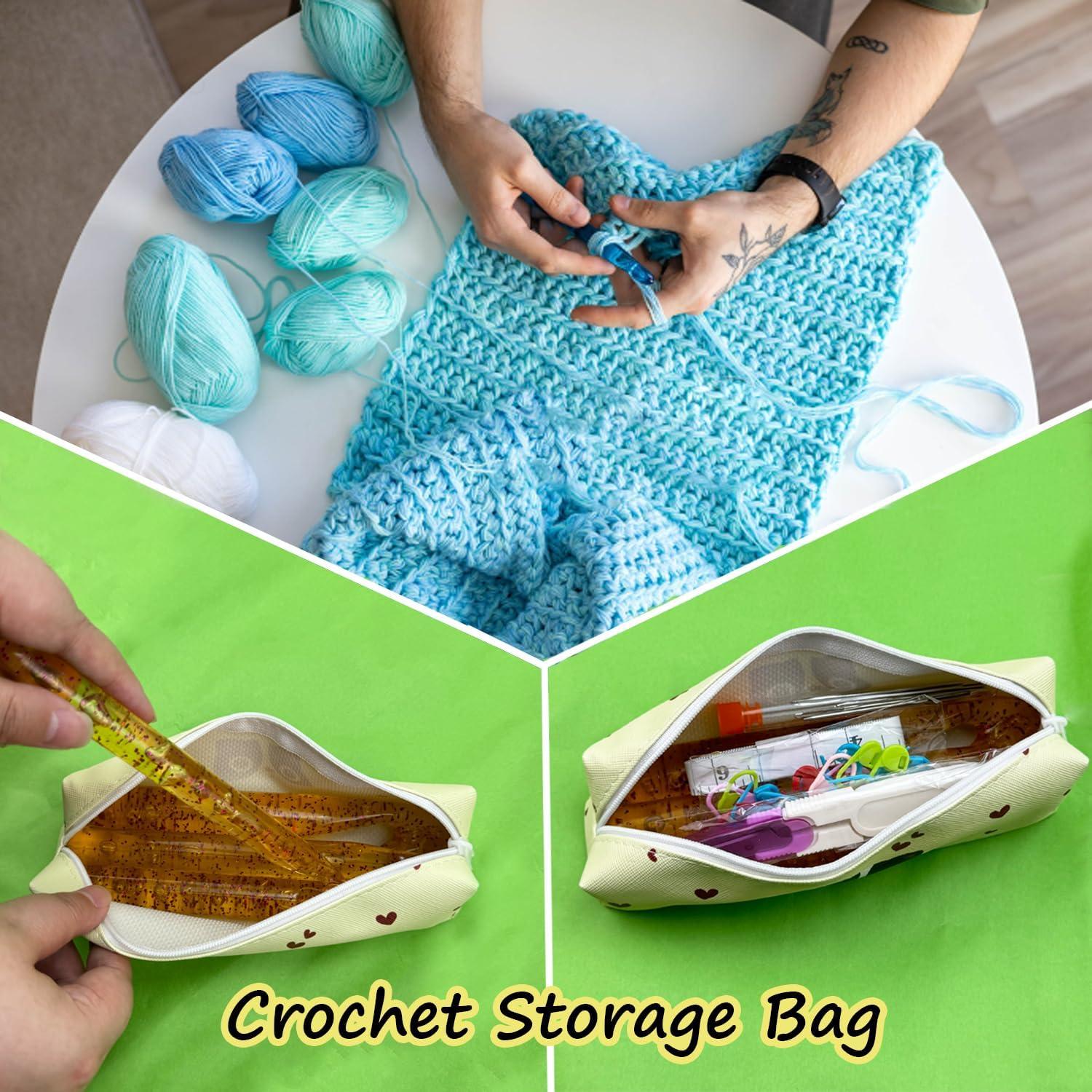 Juego de Ganchillos Grandes Hobekoee 43 Piezas 12-25mm