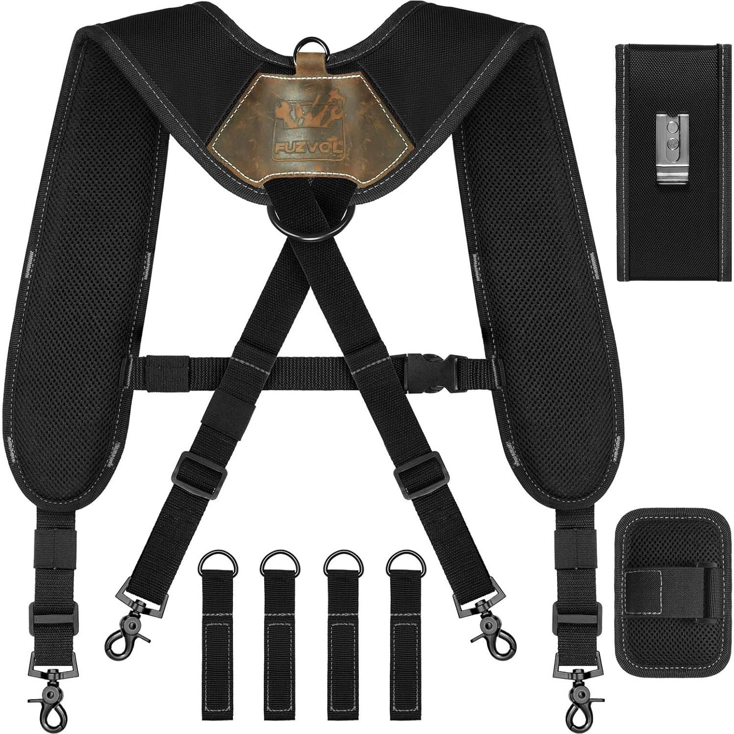 Suspensores para Cinturón de Herramientas FUZVOL con Muñequera