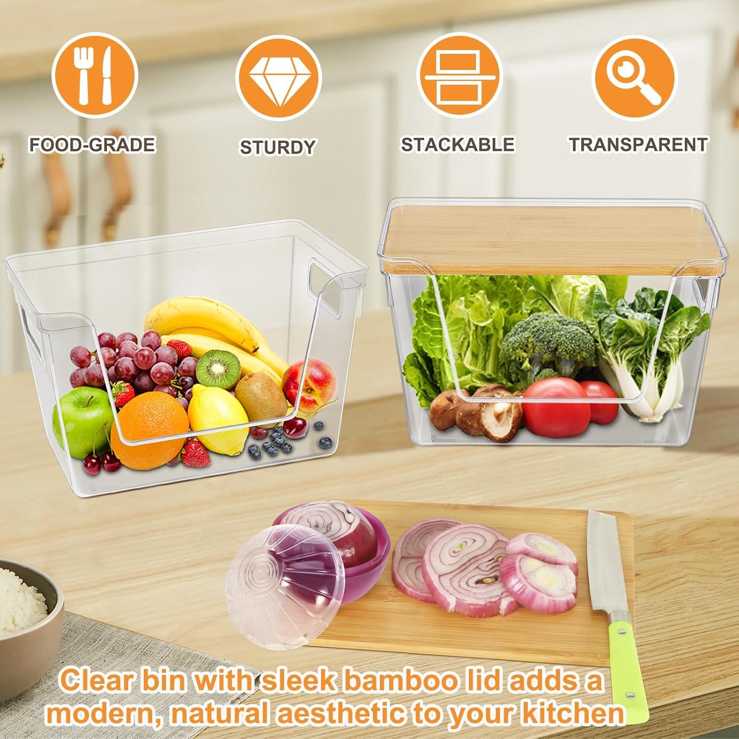 2 Organizadores de Despensa TBMax con Conservador de Cebolla