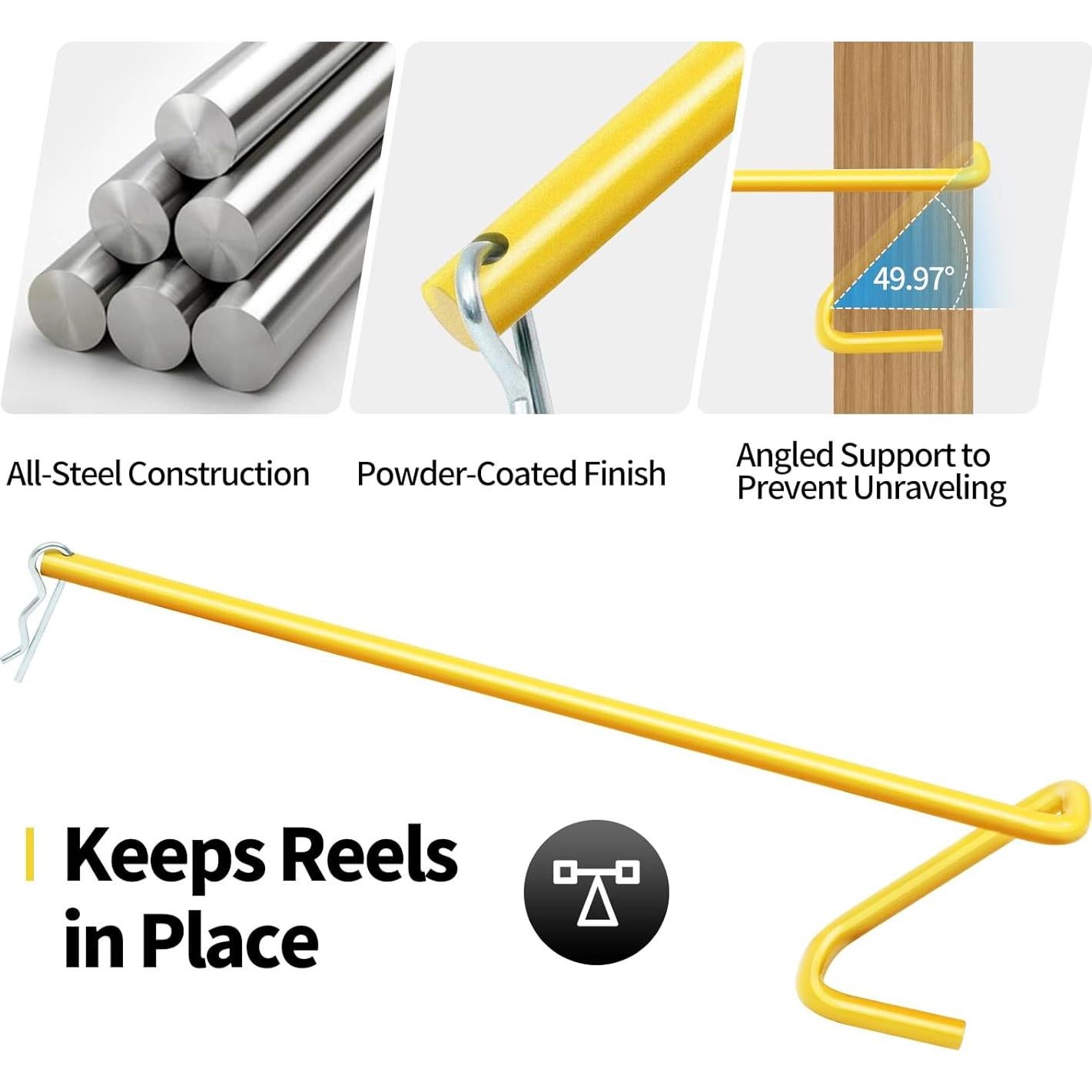 Dispensador de Alambre Feimire F001 Soporte para Bobinas 181kg