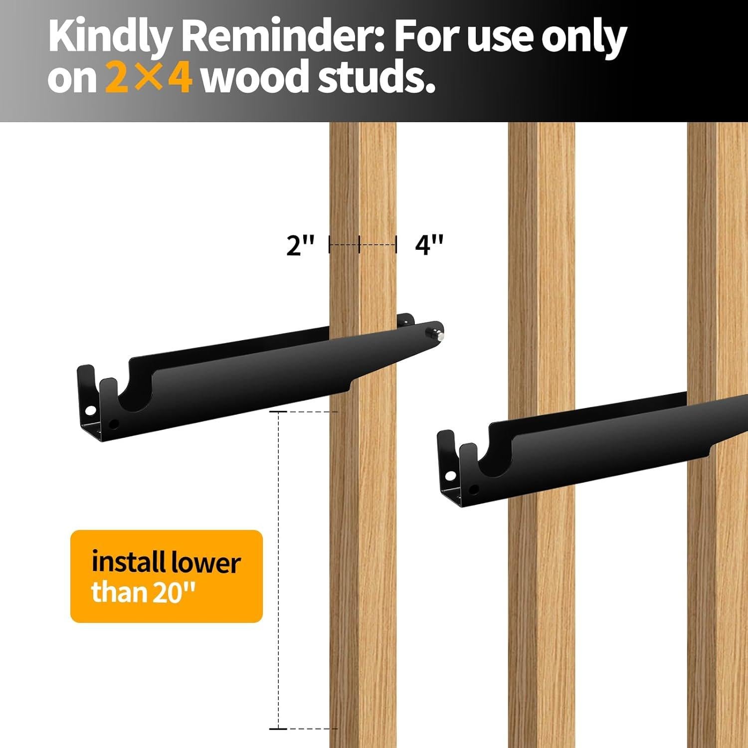 Soporte de Carrete de Cable Feimire - Acero Inoxidable, 2 Piezas, 317.5 kg