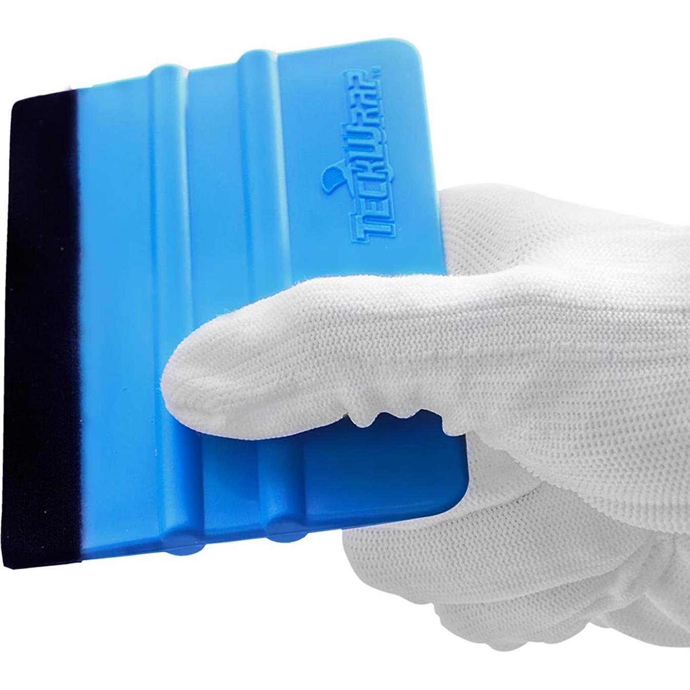 Raspador de Plástico TECKWRAP 10 cm con Bisel de Fieltro