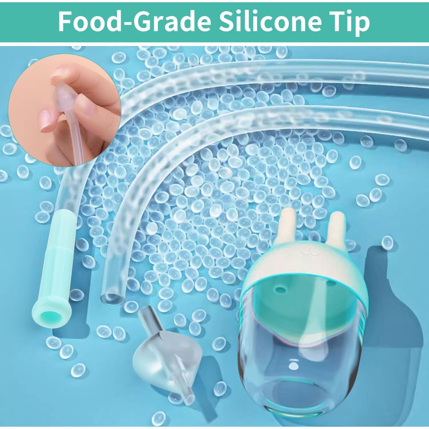 Aspirador Nasal de Silicona iHoven NSO-3 para Bebé - Succión Segura