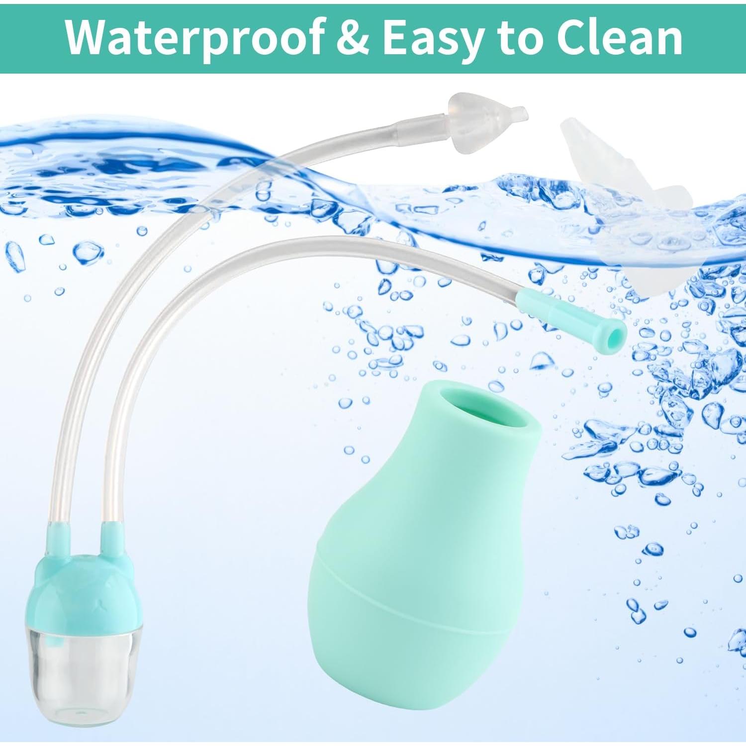 Aspirador Nasal de Silicona iHoven NSO-3 para Bebé - Succión Segura