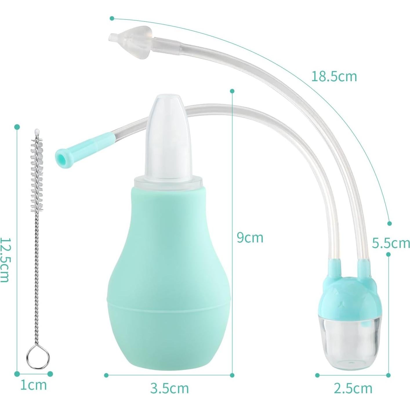 Aspirador Nasal de Silicona iHoven NSO-3 para Bebé - Succión Segura