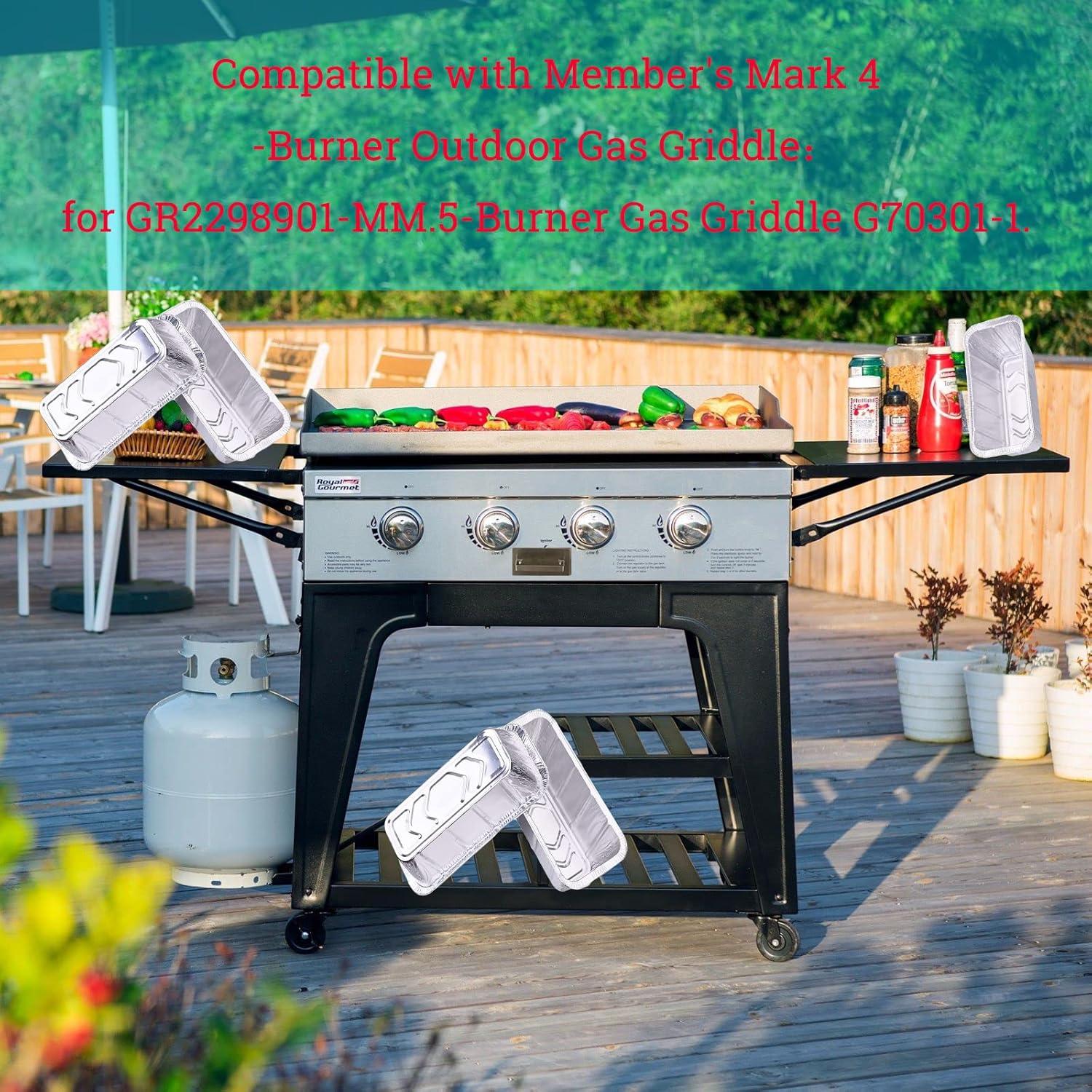 30 Forros Desechables para Bandeja de Grasa DONSIQIZZ 36"