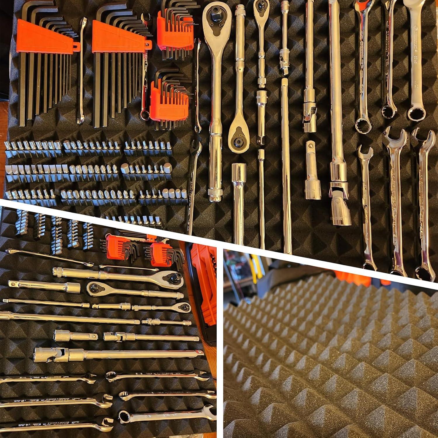 Alfombrilla Antideslizante AIRTOON para Cajones de Herramientas 60x40cm