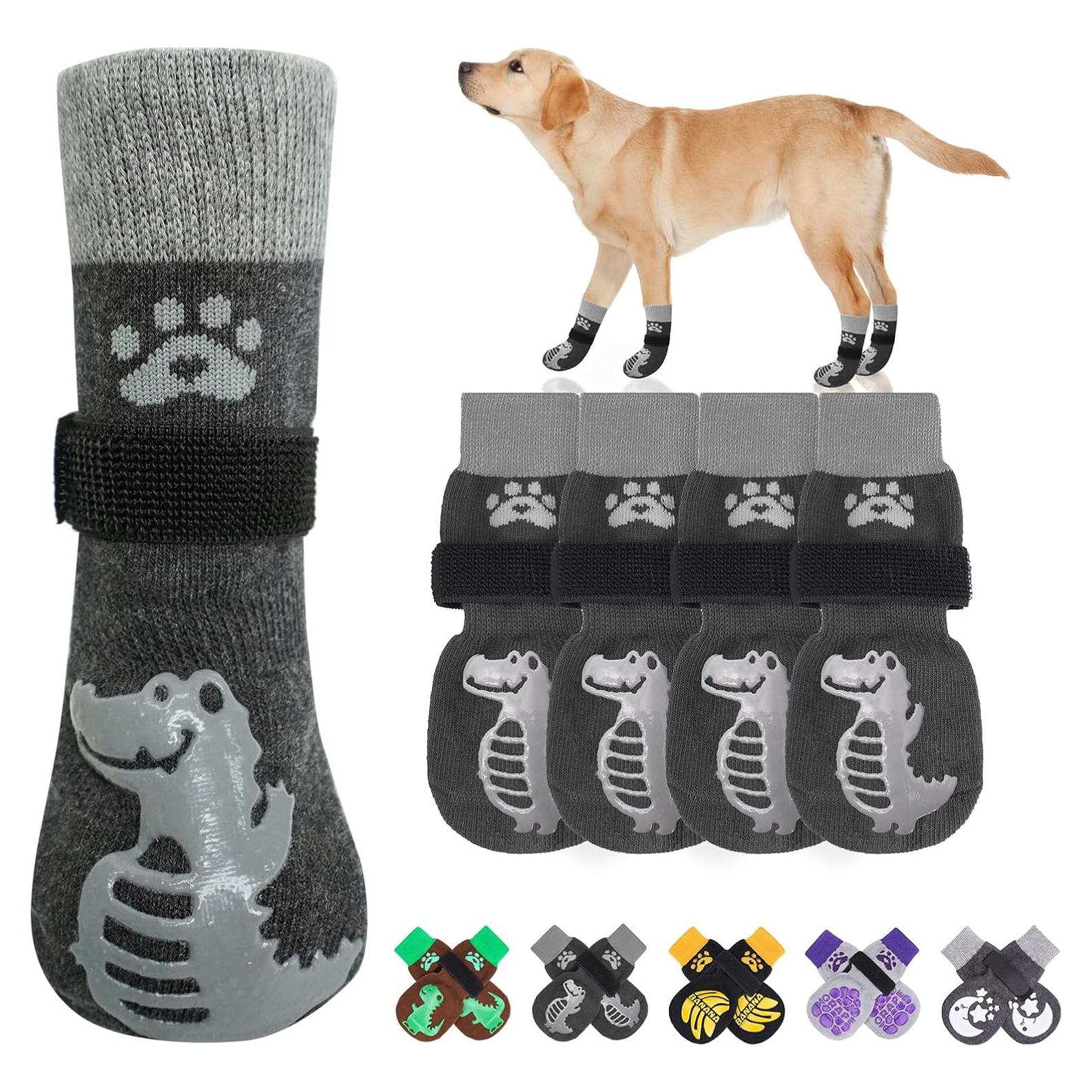 Calcetines Antideslizantes para Perros BEAUTYZOO - Tamaño M