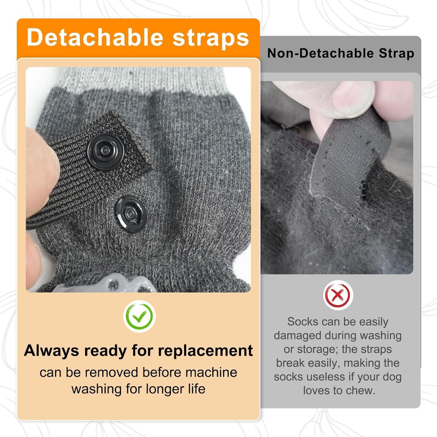 Calcetines Antideslizantes para Perros BEAUTYZOO - Tamaño M