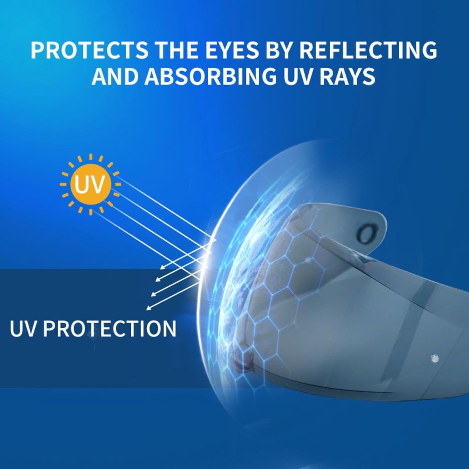 Visera de Reemplazo para Casco Logto I10 I70 HJ-31 Ahumado Claro