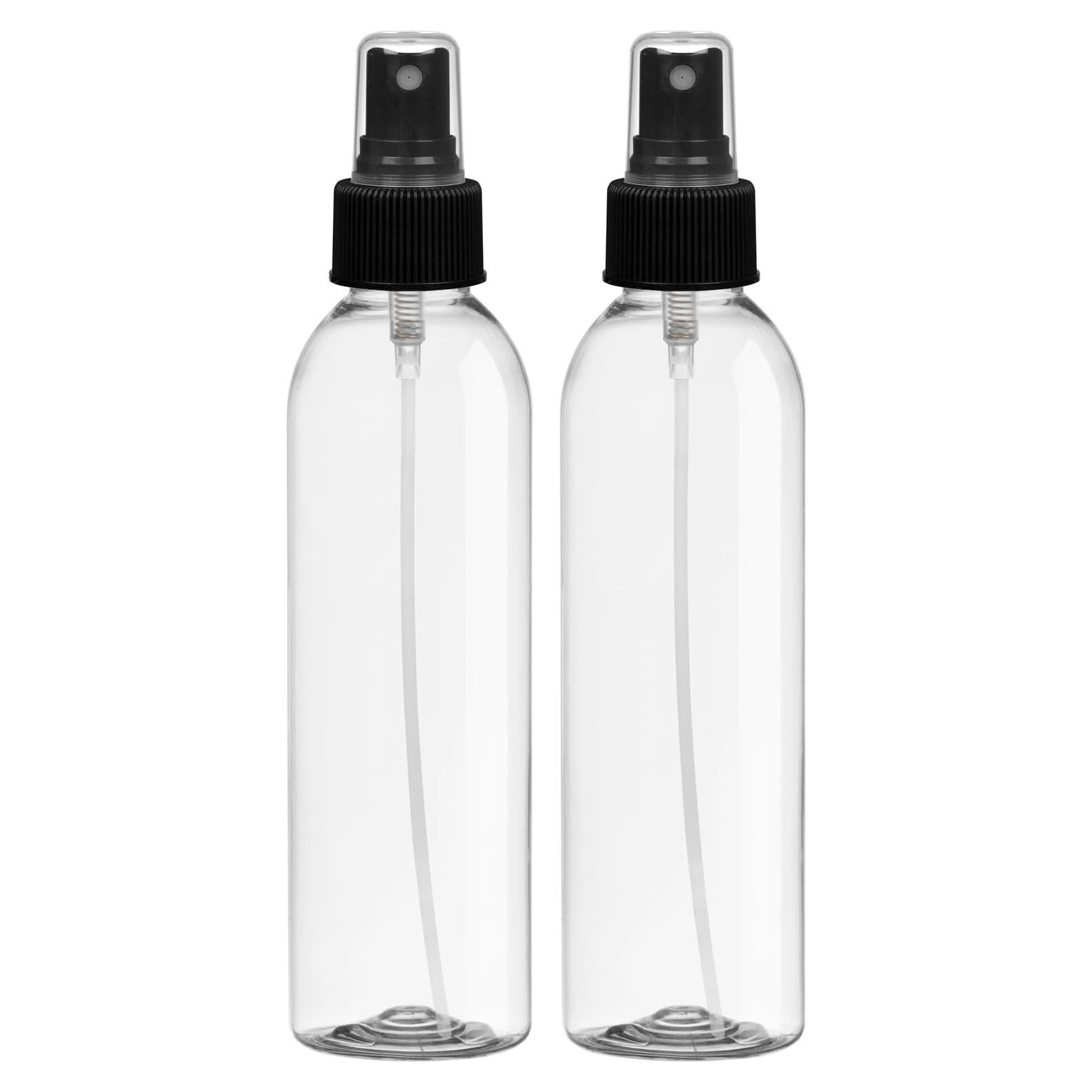 Botellas de Spray de Neblina Fina BRIGHTFROM 177 ml - 2 Pack Negro