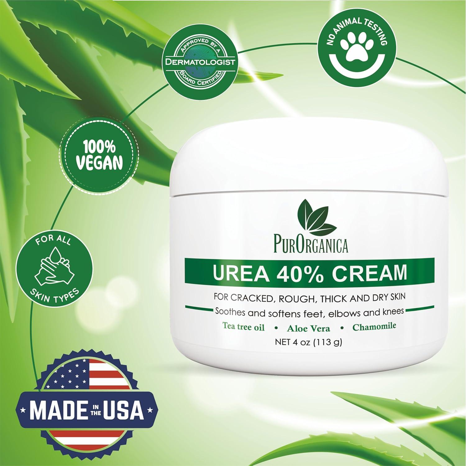 Crema para Pies 40% Urea PurOrganica 113g - Reparación Intensiva