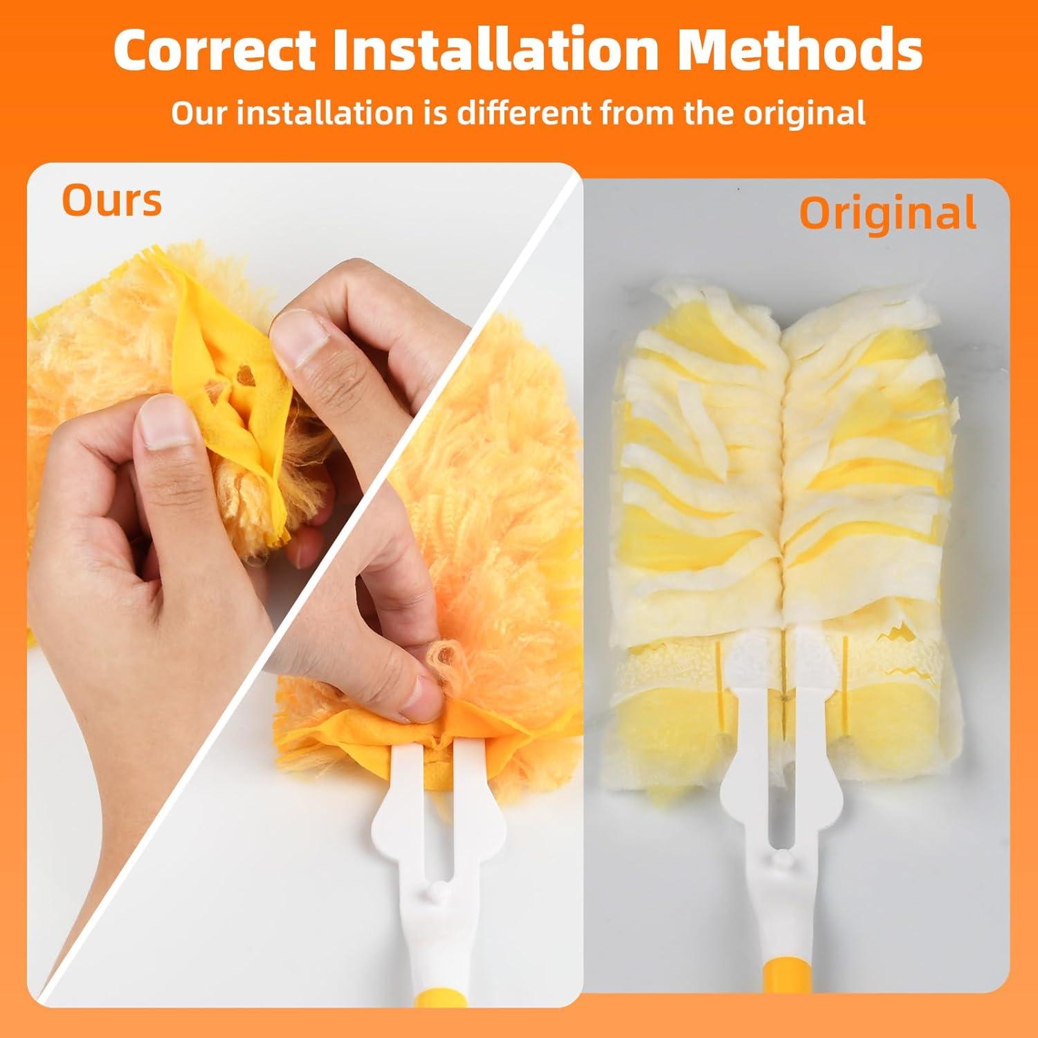 Kit de 20 Recargas Plumillas Fenkabs 360° para Swiffer